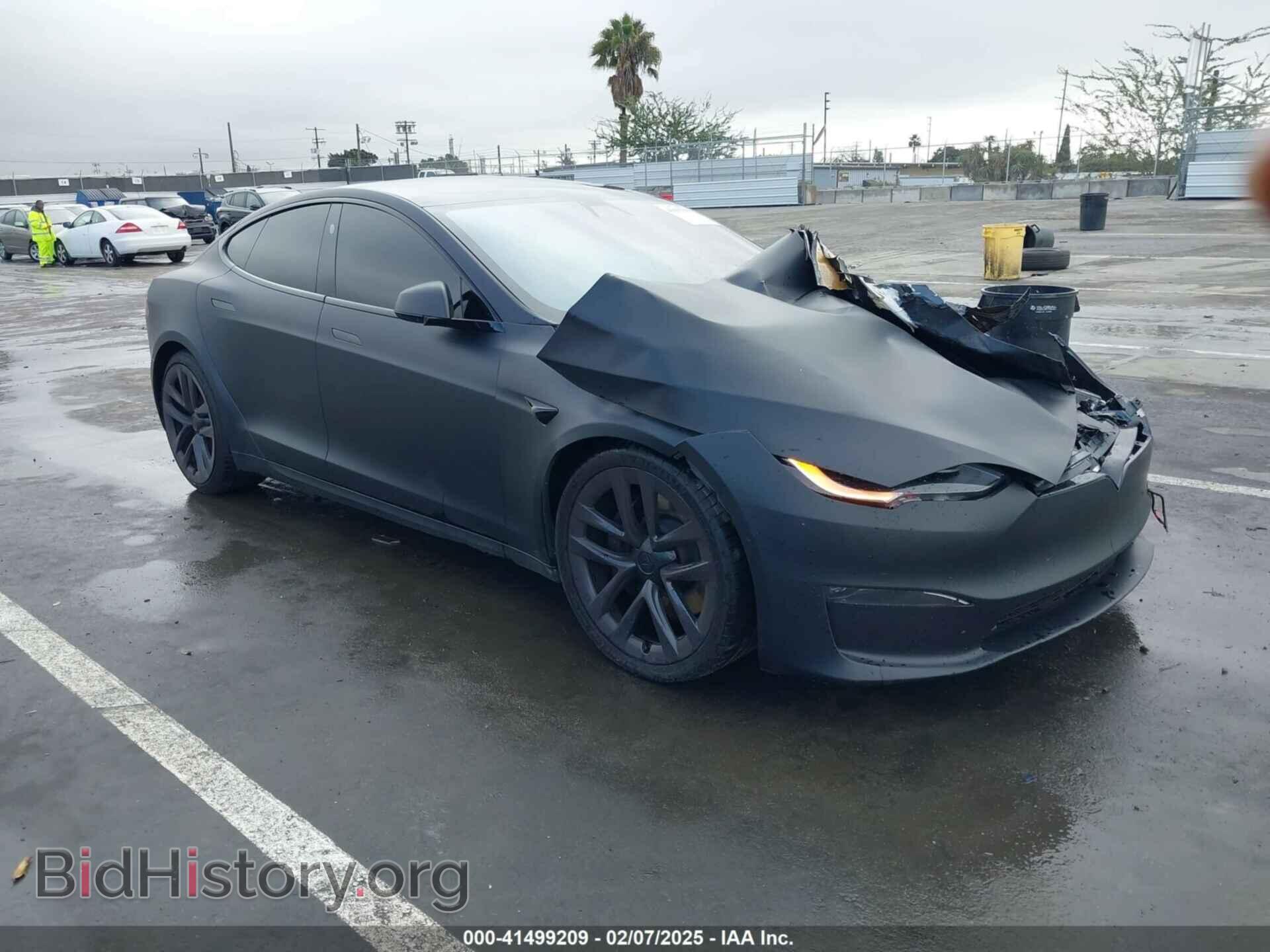 Photo 5YJSA1E63MF433991 - TESLA MODEL S 2021