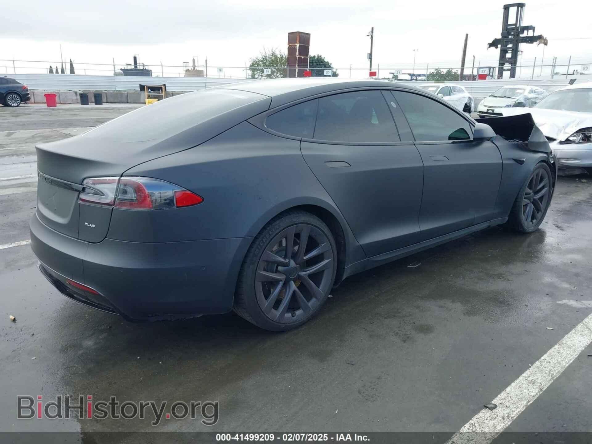 2021 TESLA MODEL S - VIN: 5YJSA1E63MF433991 - Фото 4