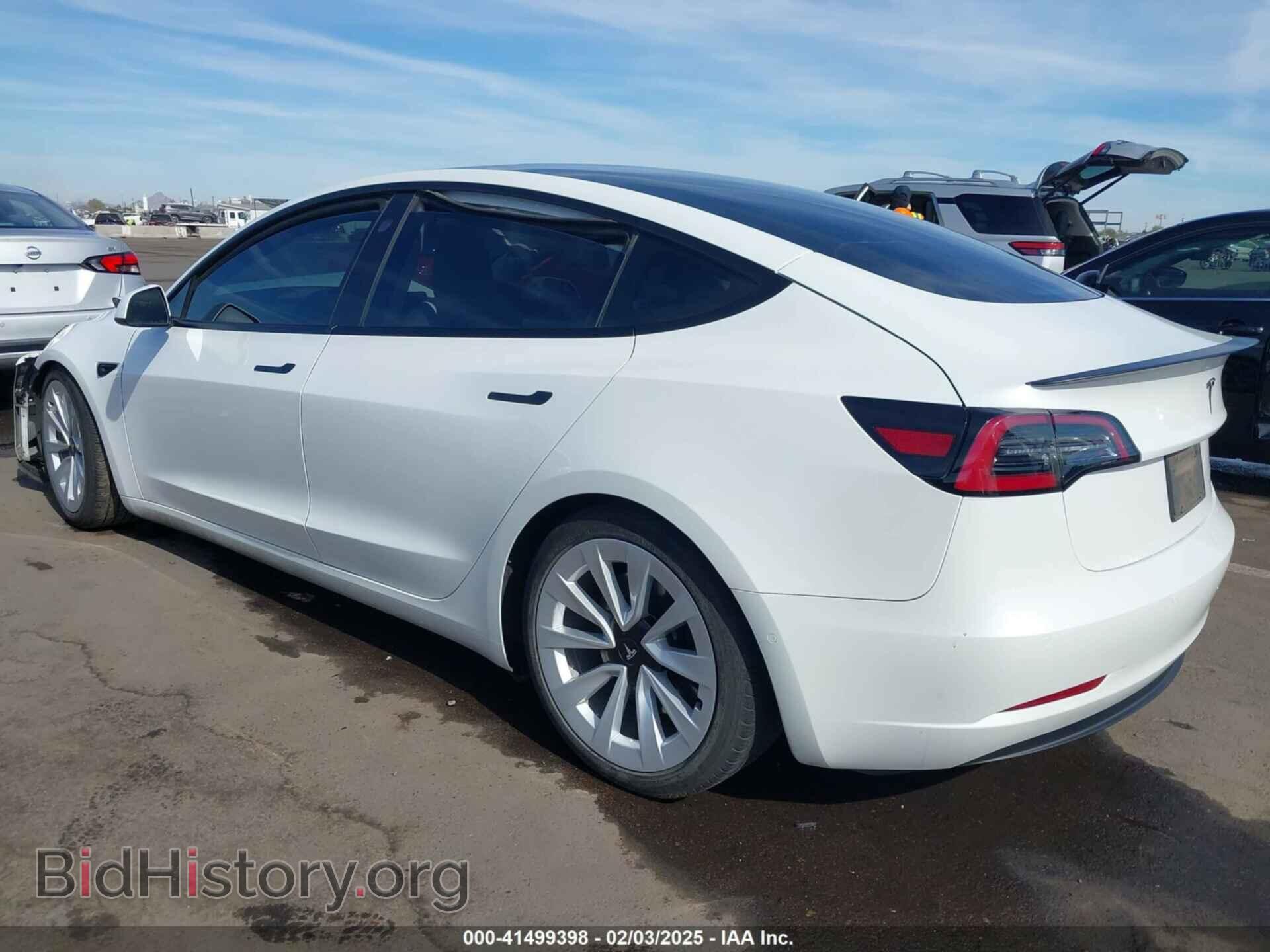 2021 TESLA MODEL 3 - VIN: 5YJ3E1EB5MF061222 - Фото 3
