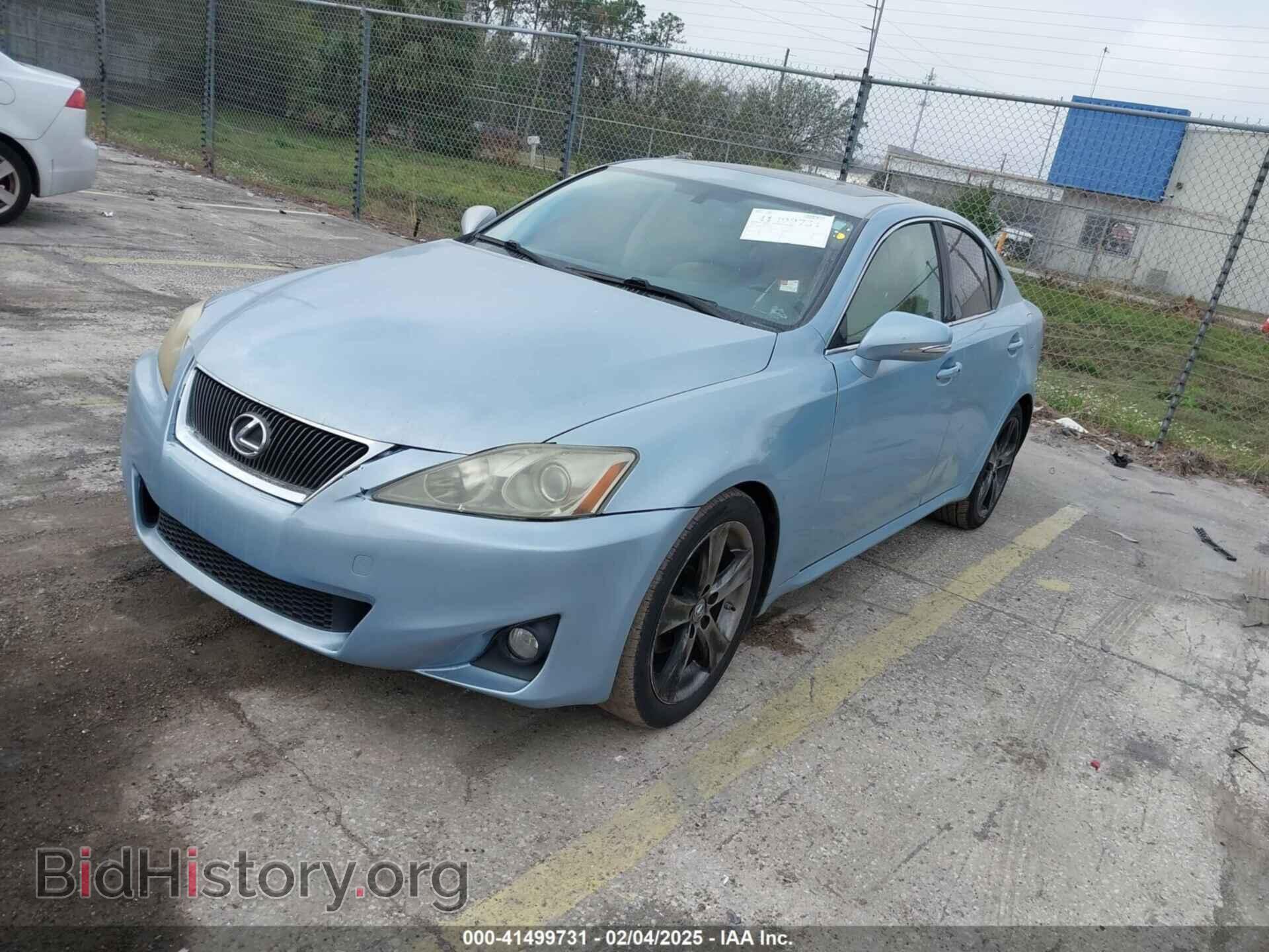 2012 LEXUS IS 250 - VIN: JTHBF5C21C5177504 - Фото 2