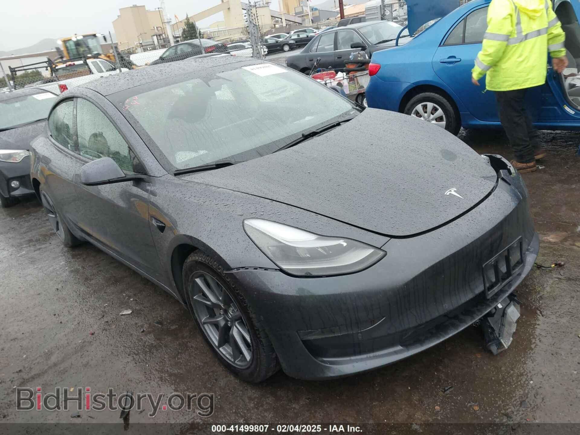 Photo 5YJ3E1EA7MF929762 - TESLA MODEL 3 2021