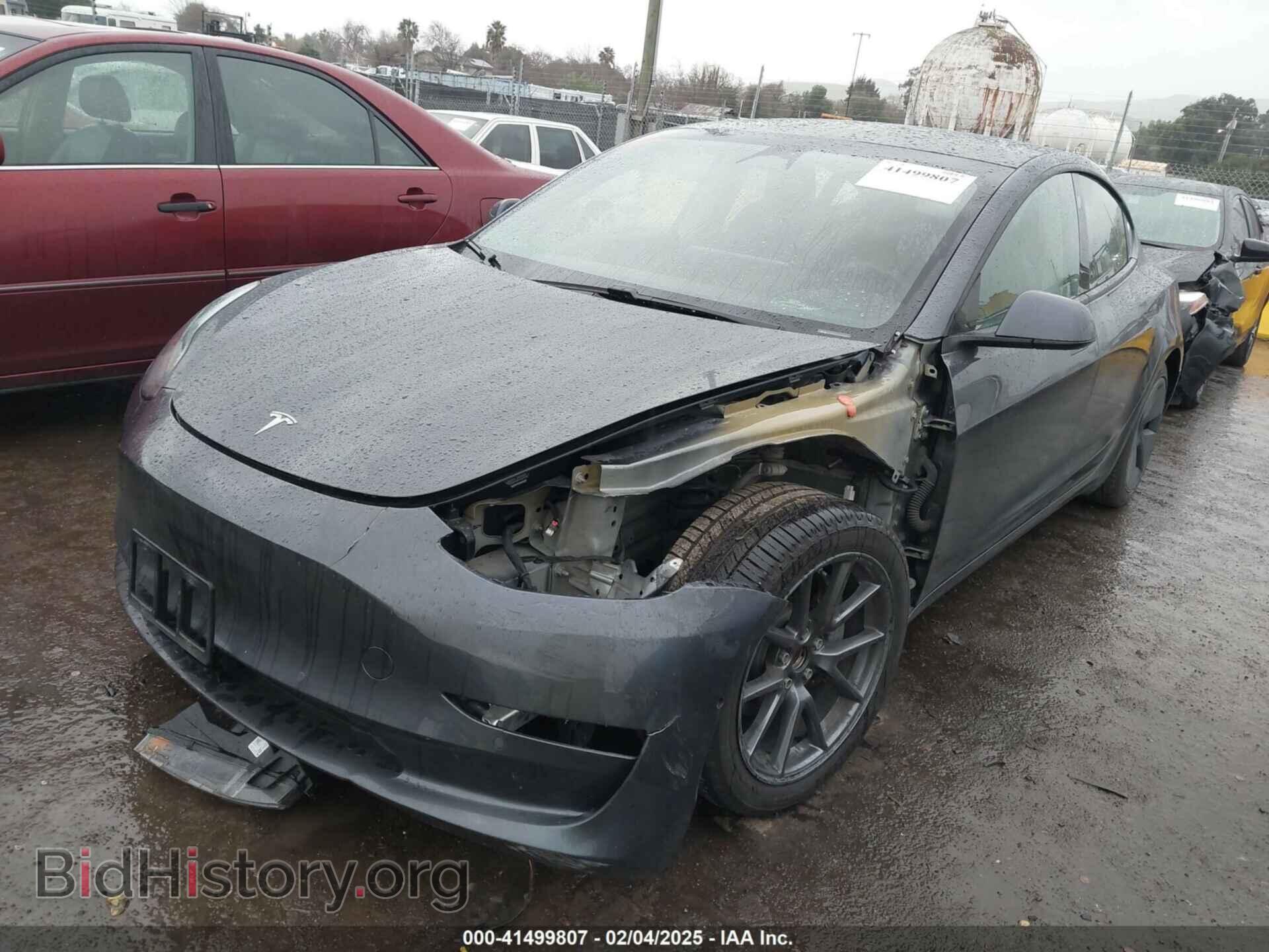 2021 TESLA MODEL 3 - VIN: 5YJ3E1EA7MF929762 - Фото 2