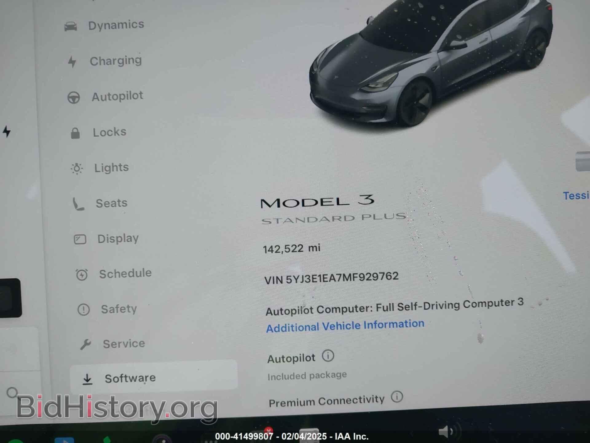 2021 TESLA MODEL 3 - VIN: 5YJ3E1EA7MF929762 - Фото 7