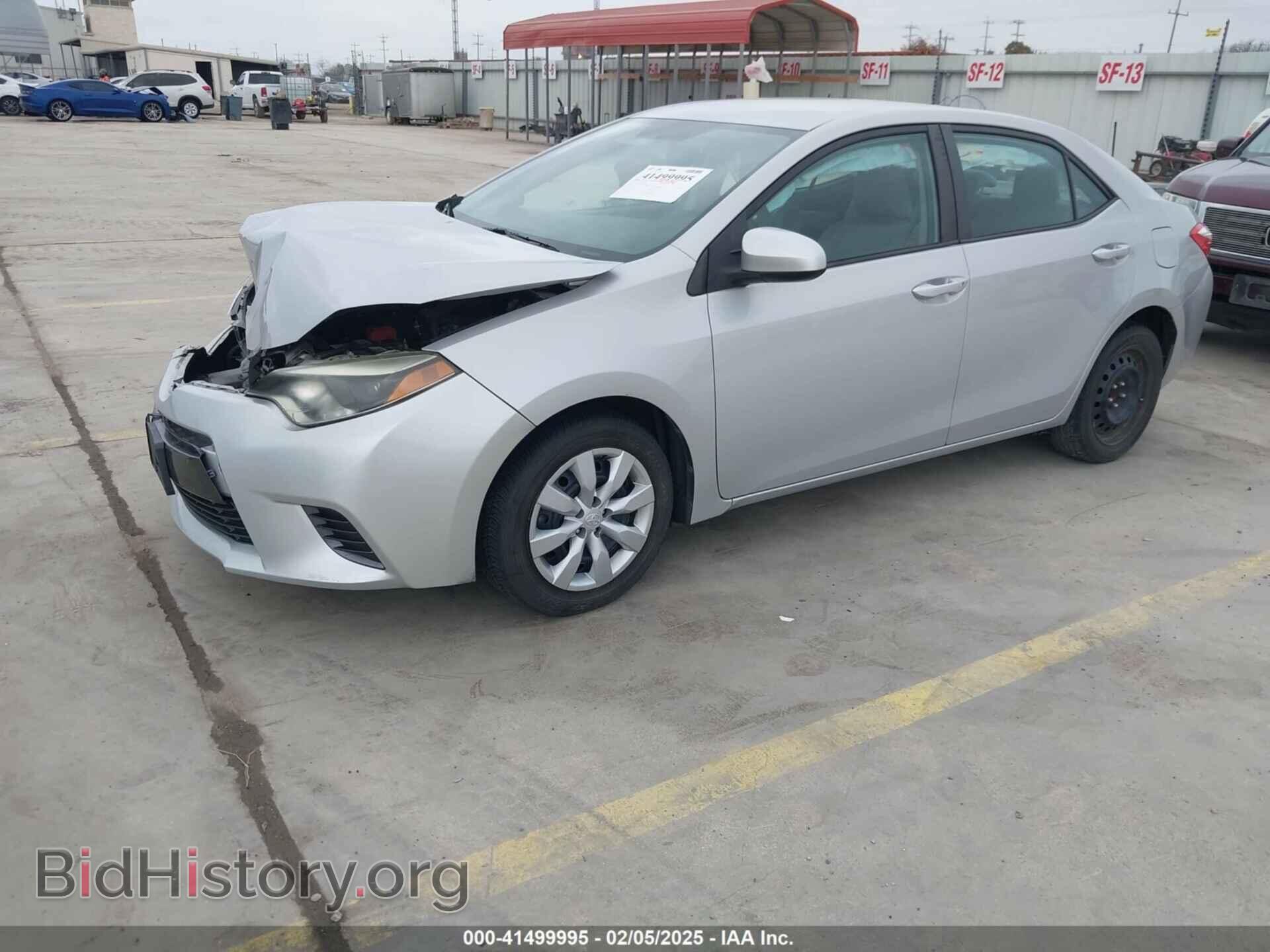 2015 TOYOTA COROLLA - VIN: 2T1BURHE6FC360163 - Фото 2
