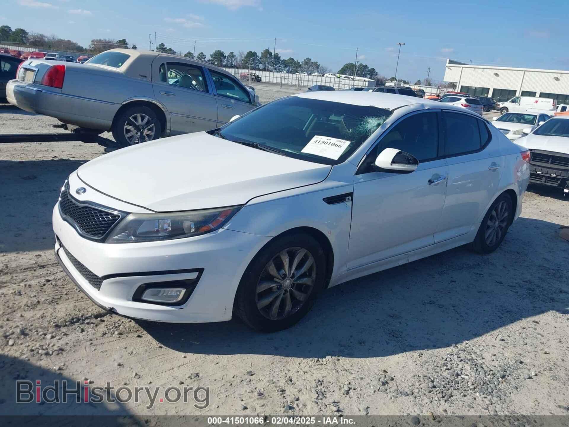 2015 KIA OPTIMA - VIN: 5XXGN4A71FG420702 - Фото 2