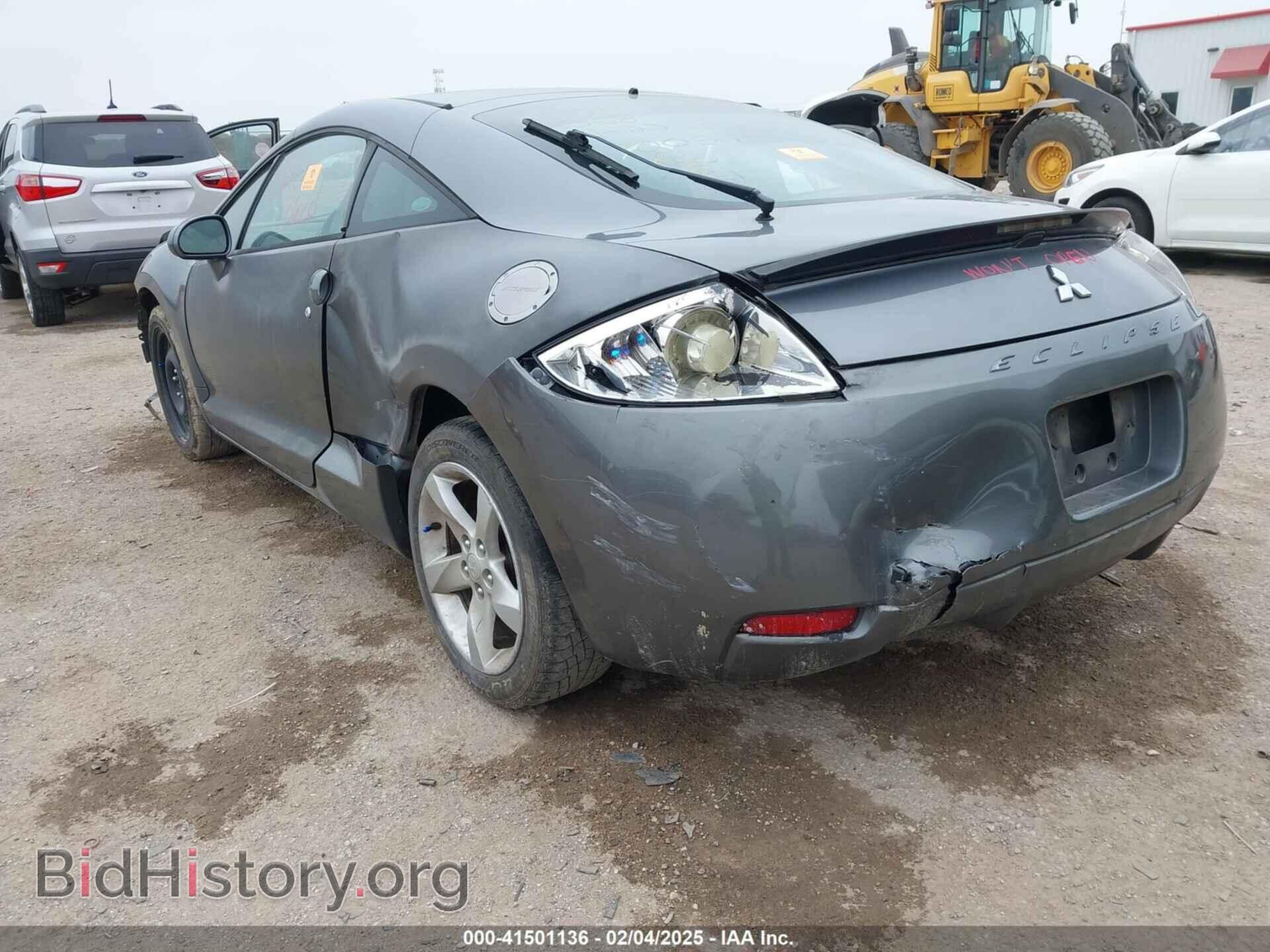 2006 MITSUBISHI ECLIPSE - VIN: 4A3AK24F06E044016 - Фото 3