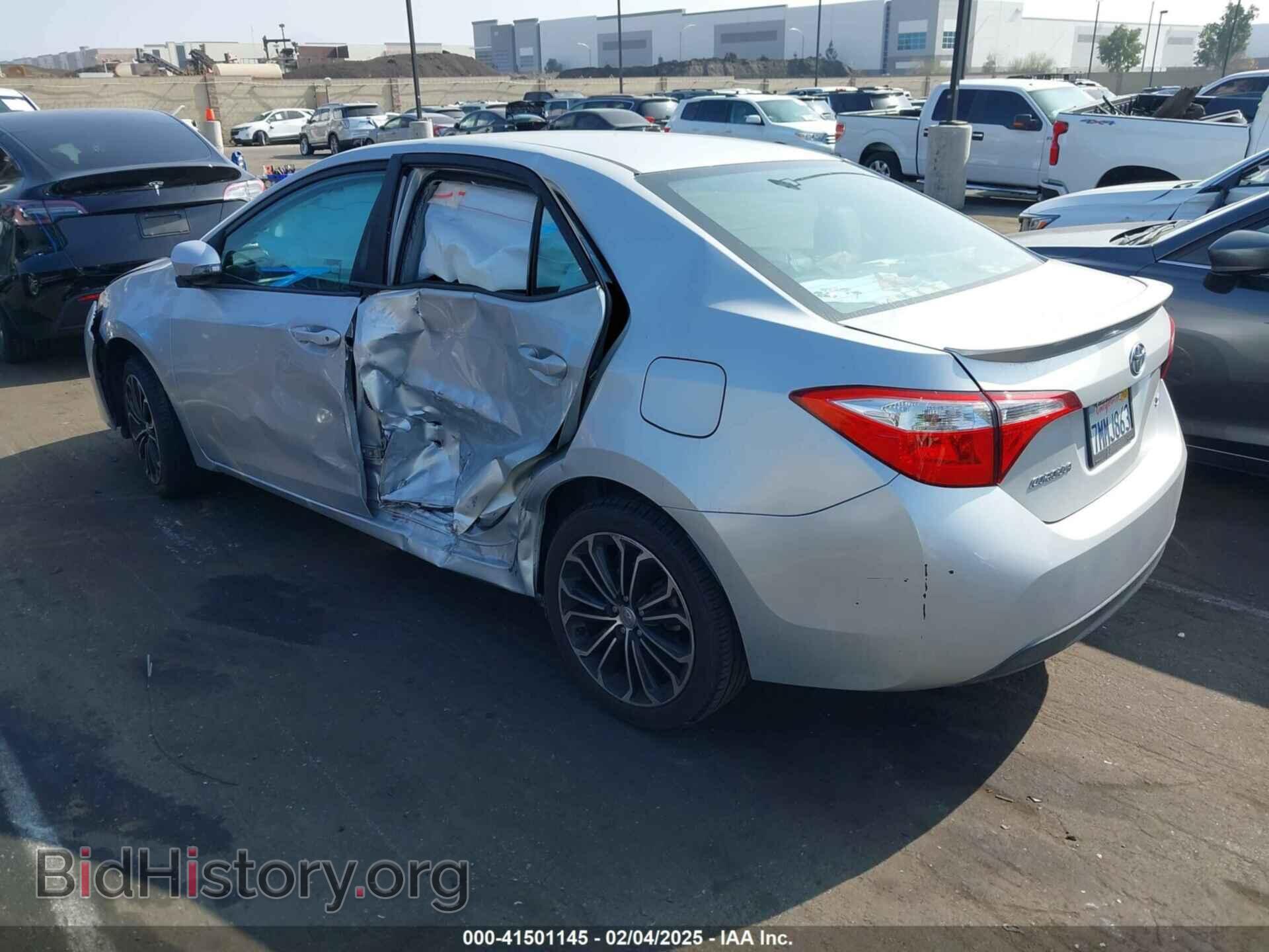 2015 TOYOTA COROLLA - VIN: 5YFBURHE3FP361562 - Фото 3