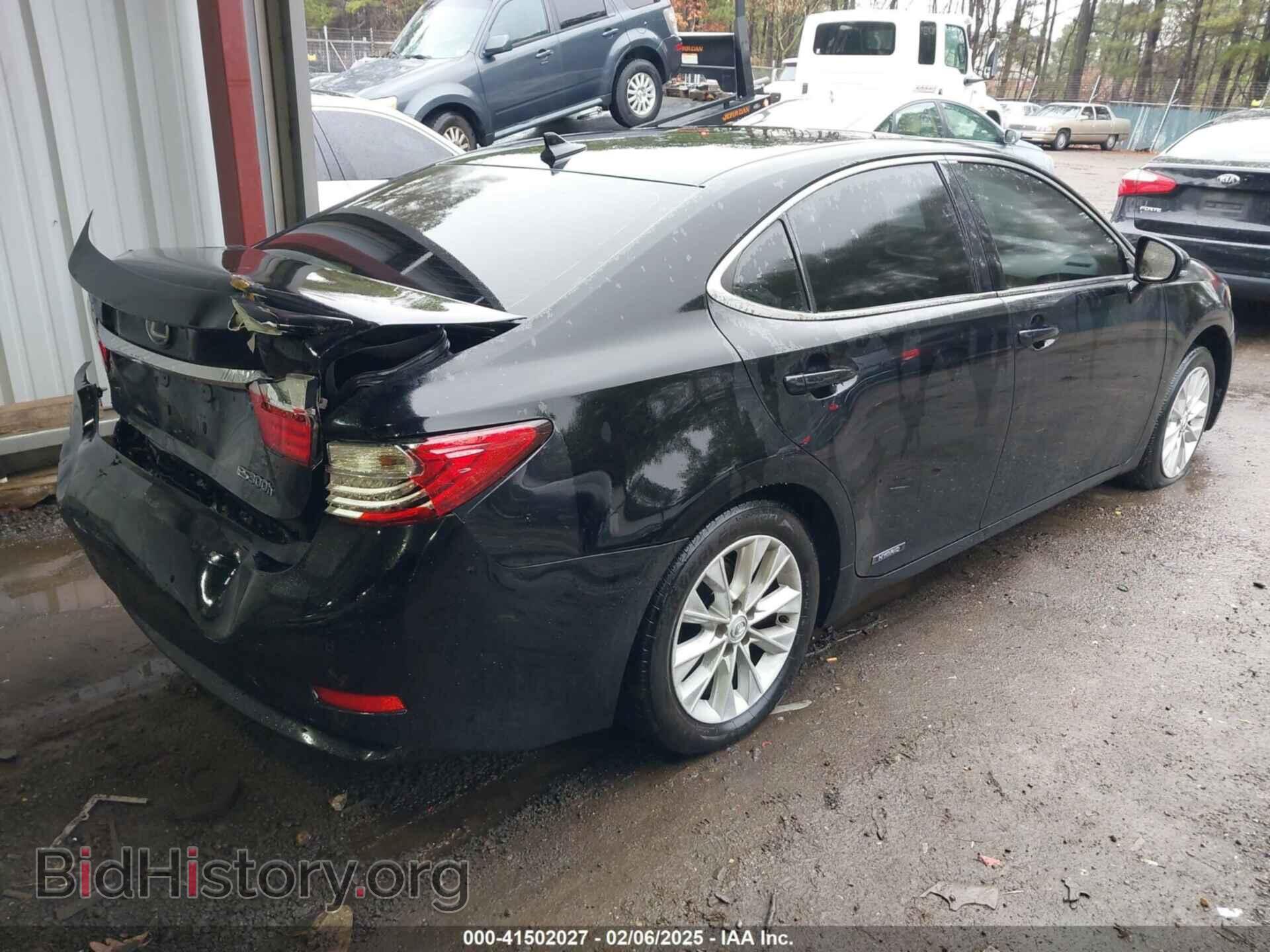 2013 LEXUS ES 300H - VIN: JTHBW1GG5D2027378 - Фото 4
