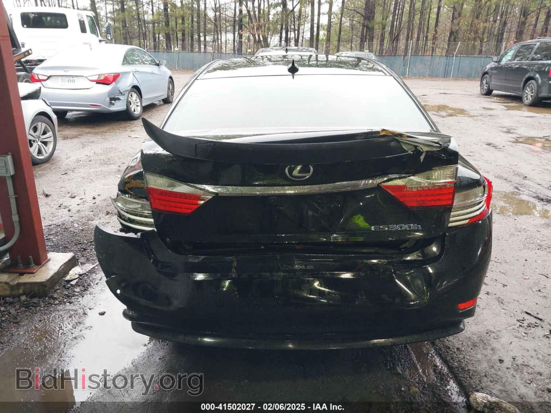 2013 LEXUS ES 300H - VIN: JTHBW1GG5D2027378 - Фото 6