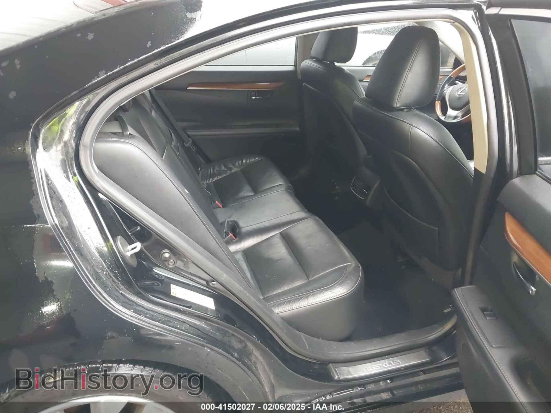 2013 LEXUS ES 300H - VIN: JTHBW1GG5D2027378 - Фото 8
