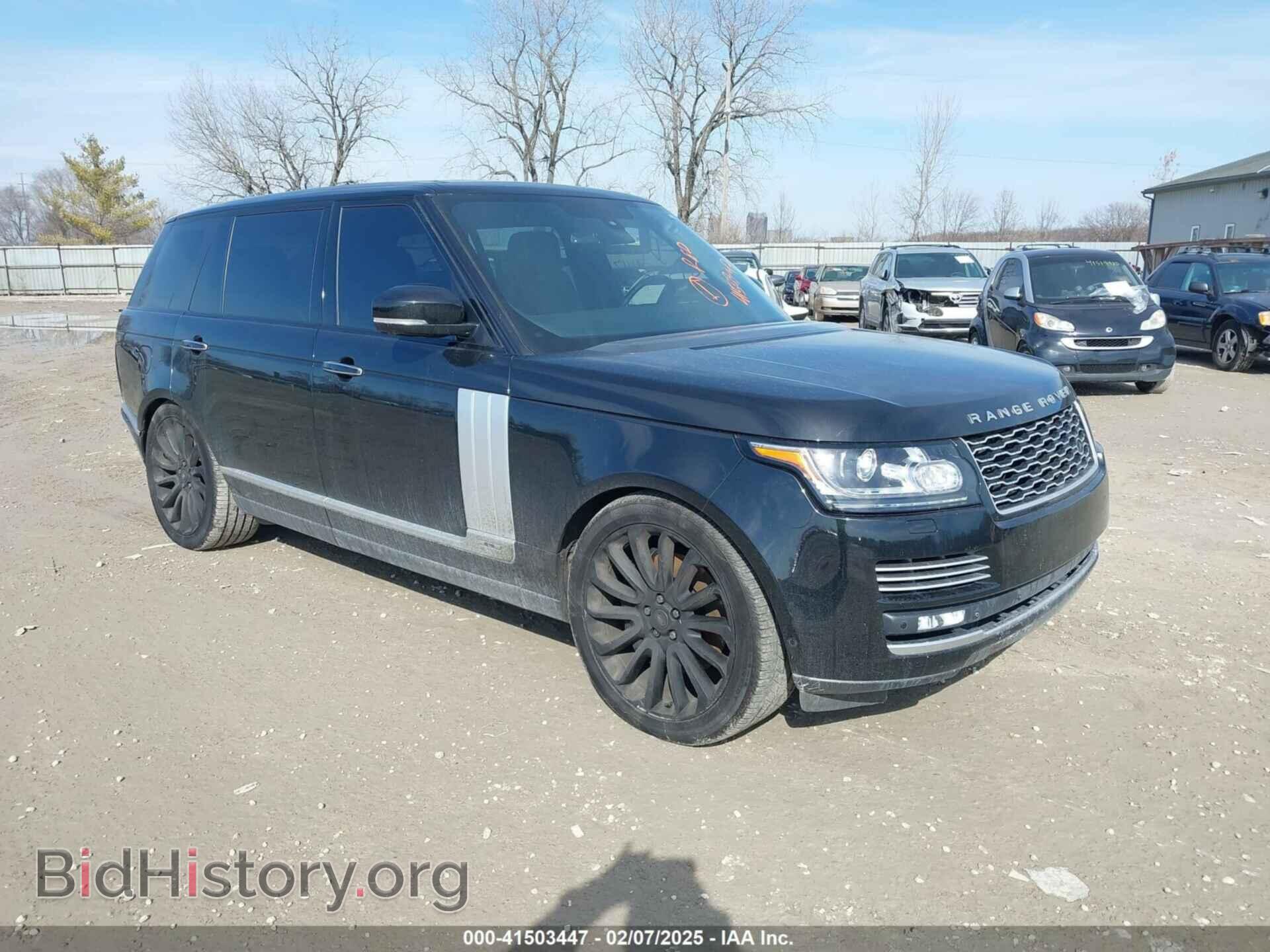 Фотография SALGW3FE0HA330415 - LAND ROVER RANGE ROVER 2017