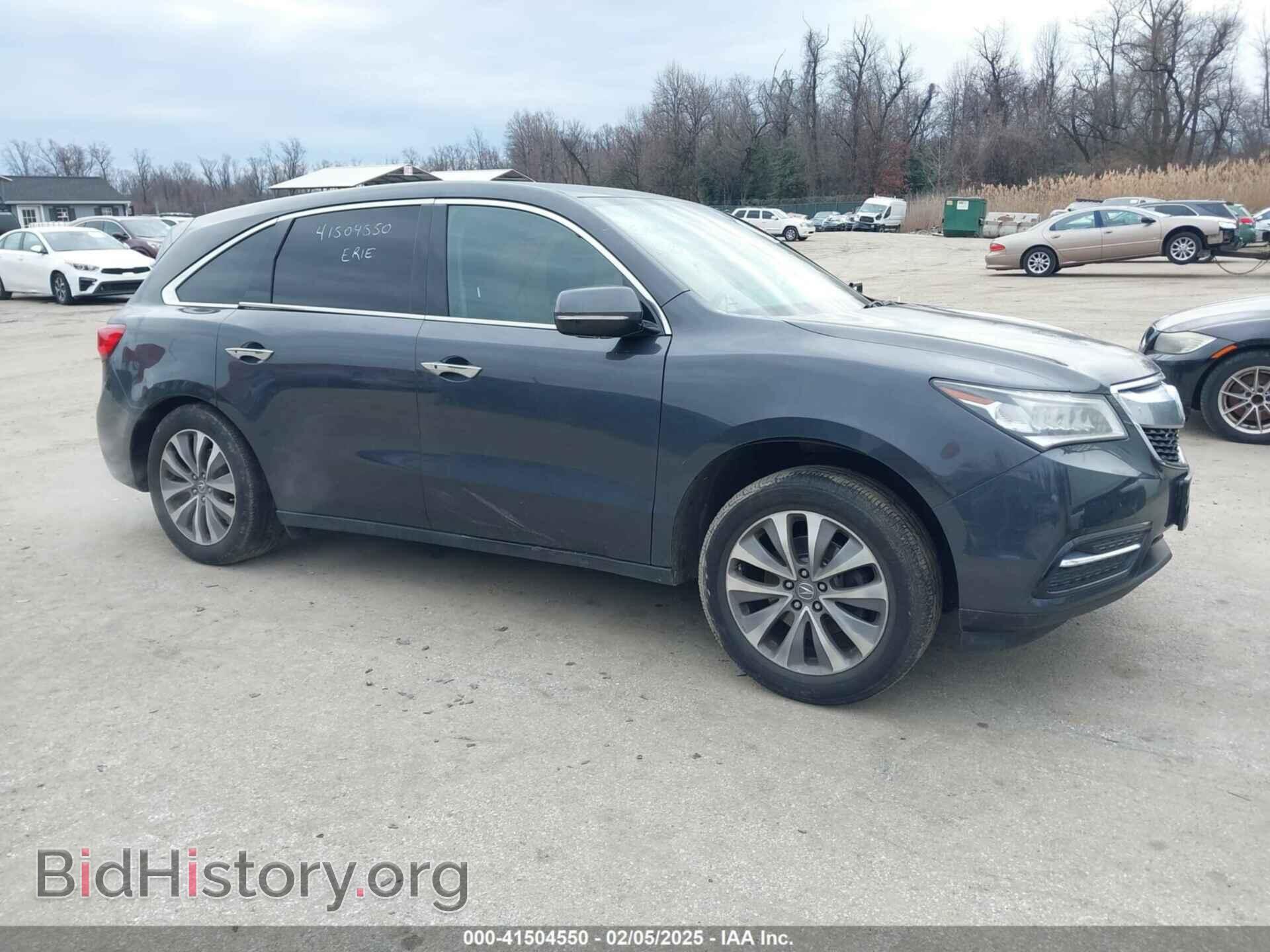Фотография 5FRYD4H40EB022092 - ACURA MDX 2014