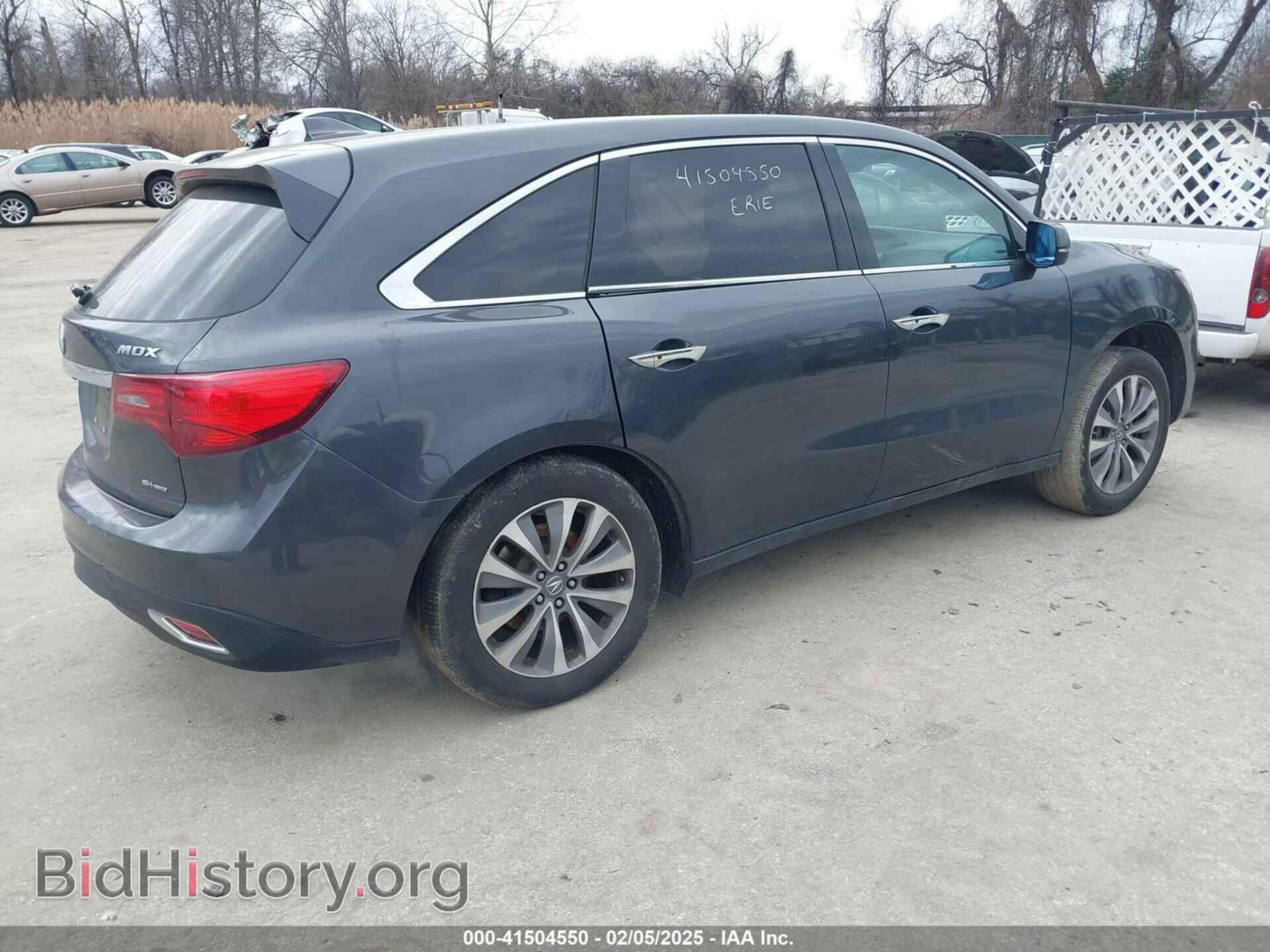 2014 ACURA MDX - VIN: 5FRYD4H40EB022092 - Фото 4