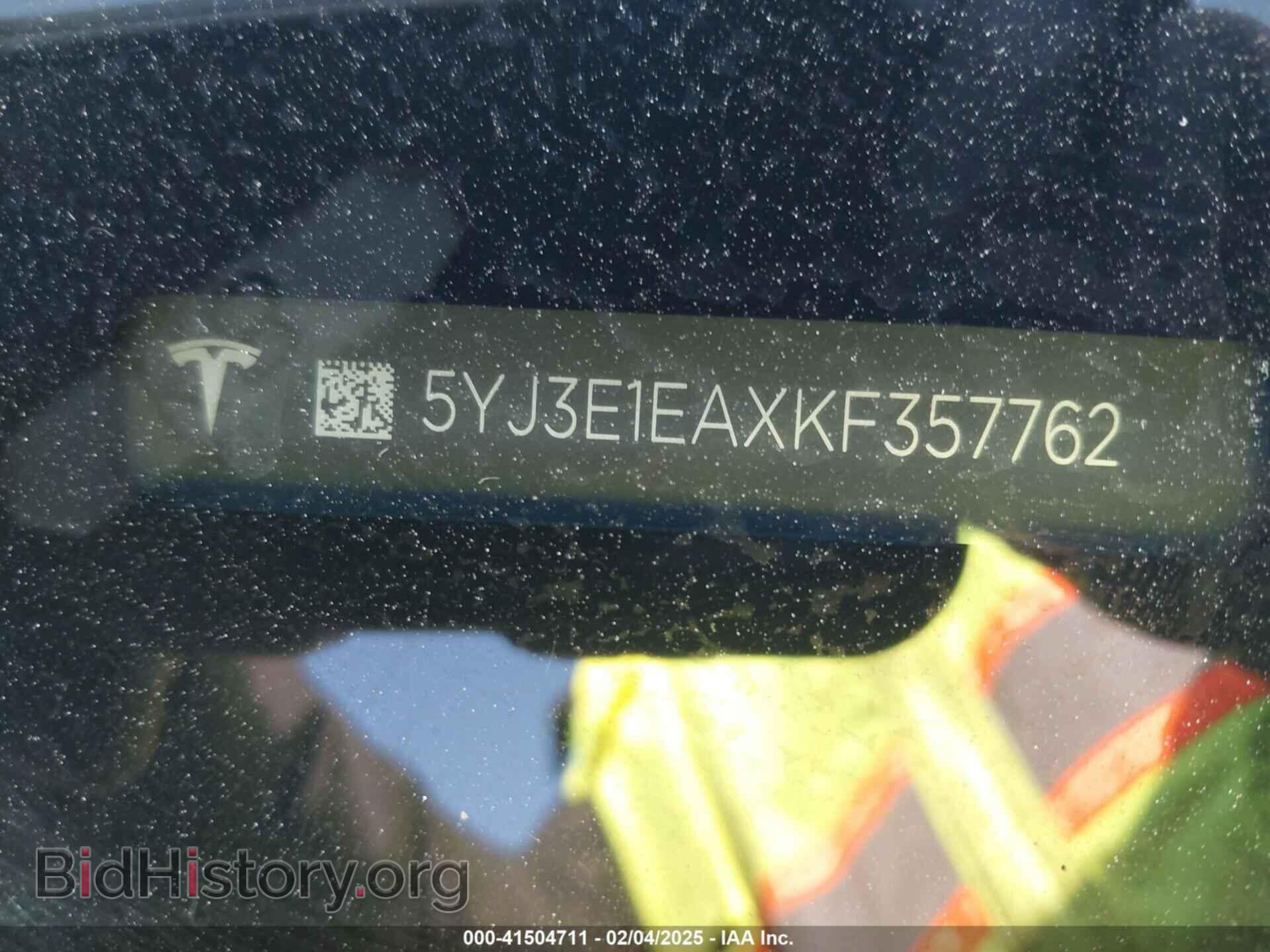 2019 TESLA MODEL 3 - VIN: 5YJ3E1EAXKF357762 - Photo 9