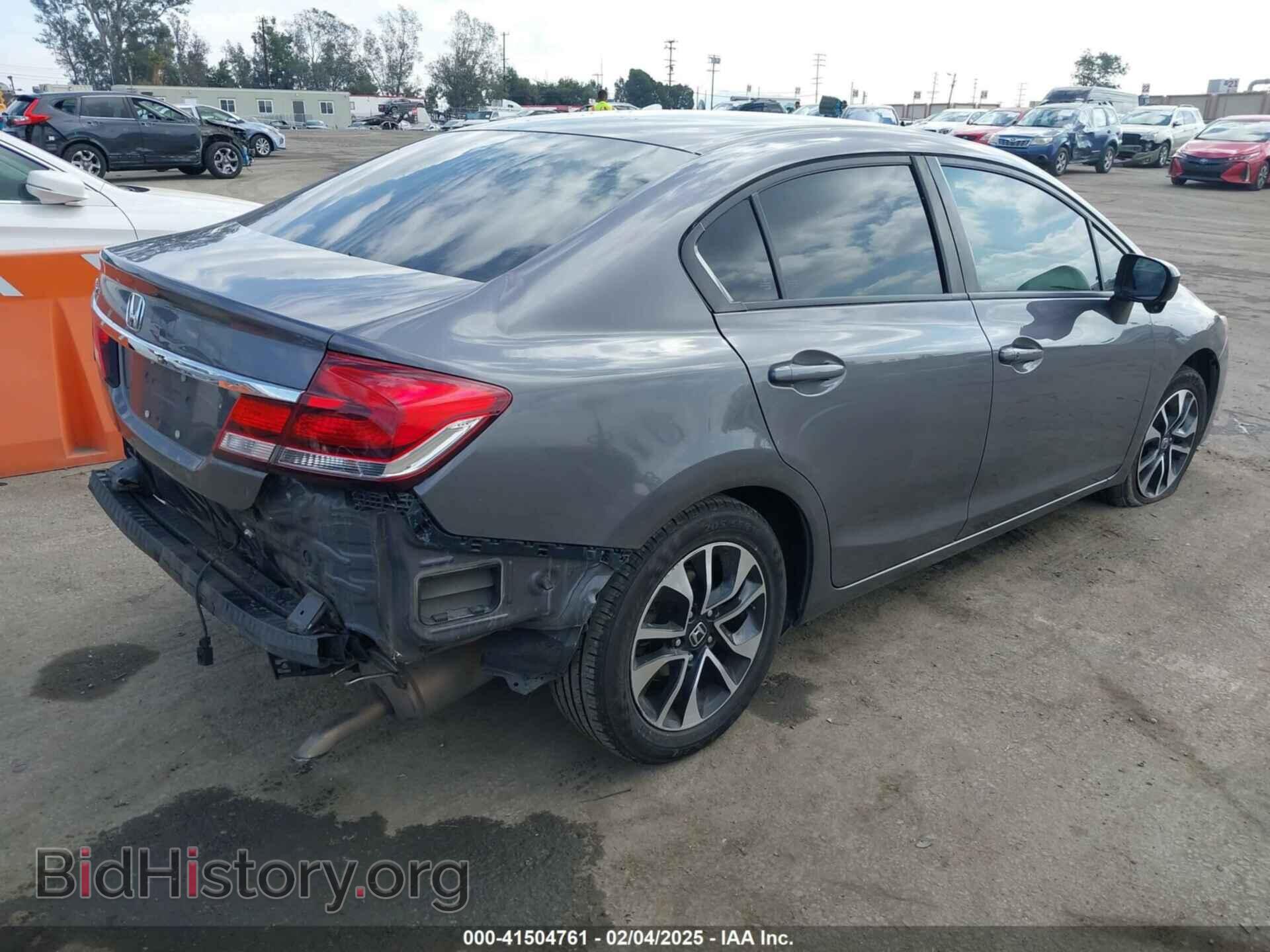 2015 HONDA CIVIC - VIN: 19XFB2F80FE218842 - Фото 4