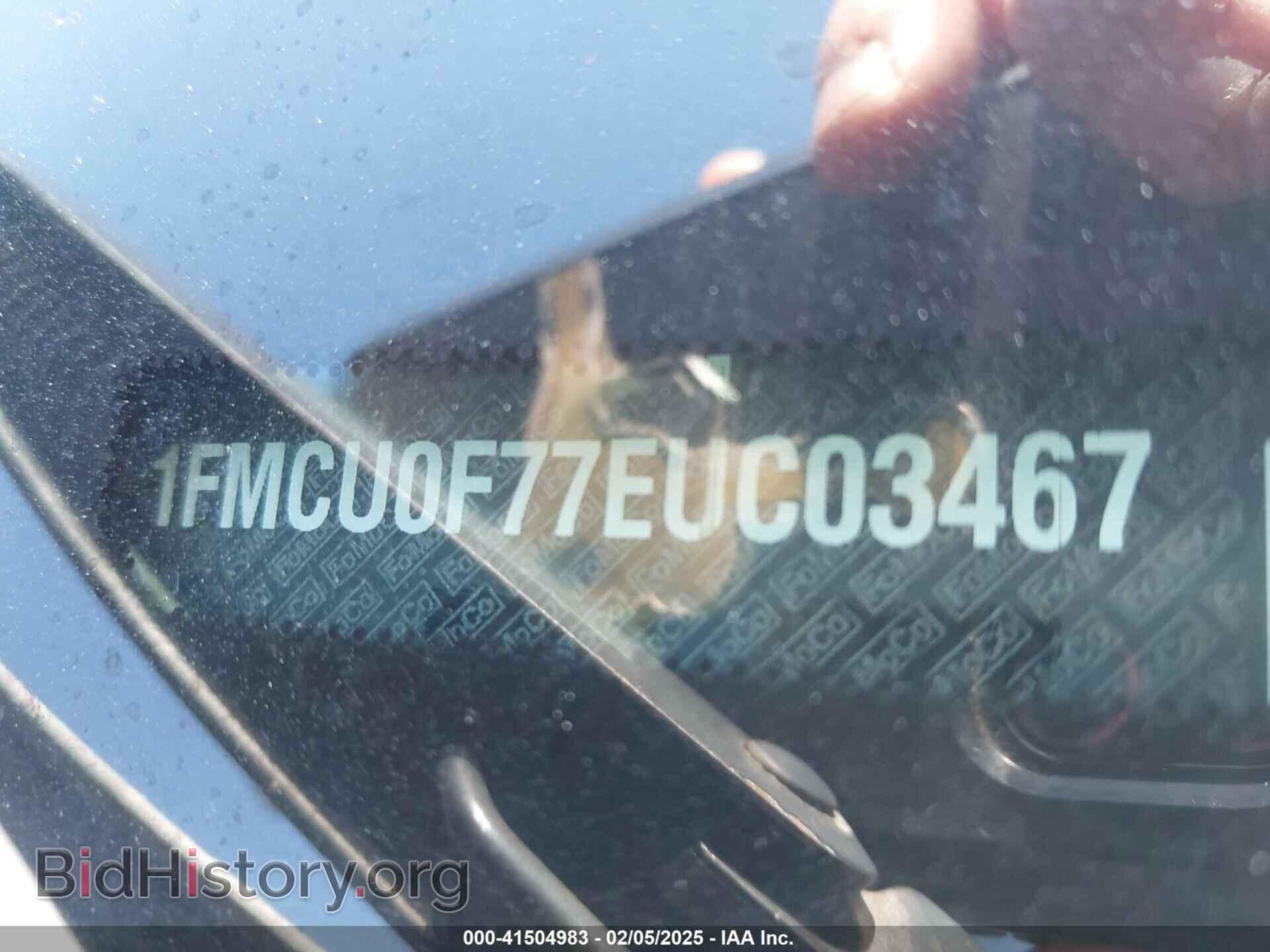 2014 FORD ESCAPE - VIN: 1FMCU0F77EUC03467 - Фото 9