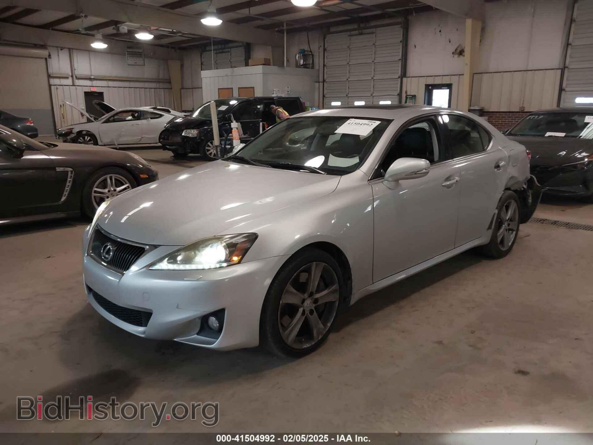 2012 LEXUS IS 350 - VIN: JTHBE5C23C5028675 - Фото 2