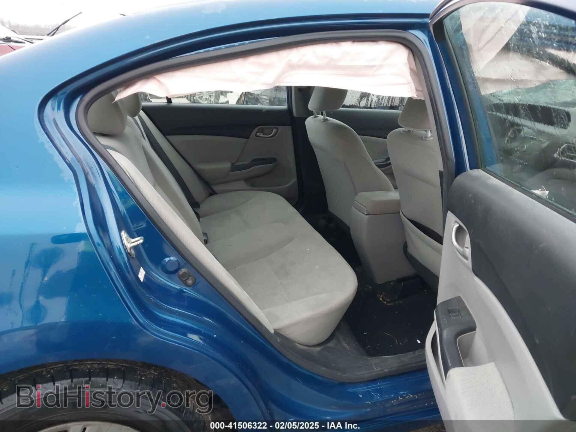 2013 HONDA CIVIC - VIN: 2HGFB2F55DH512844 - Фото 8