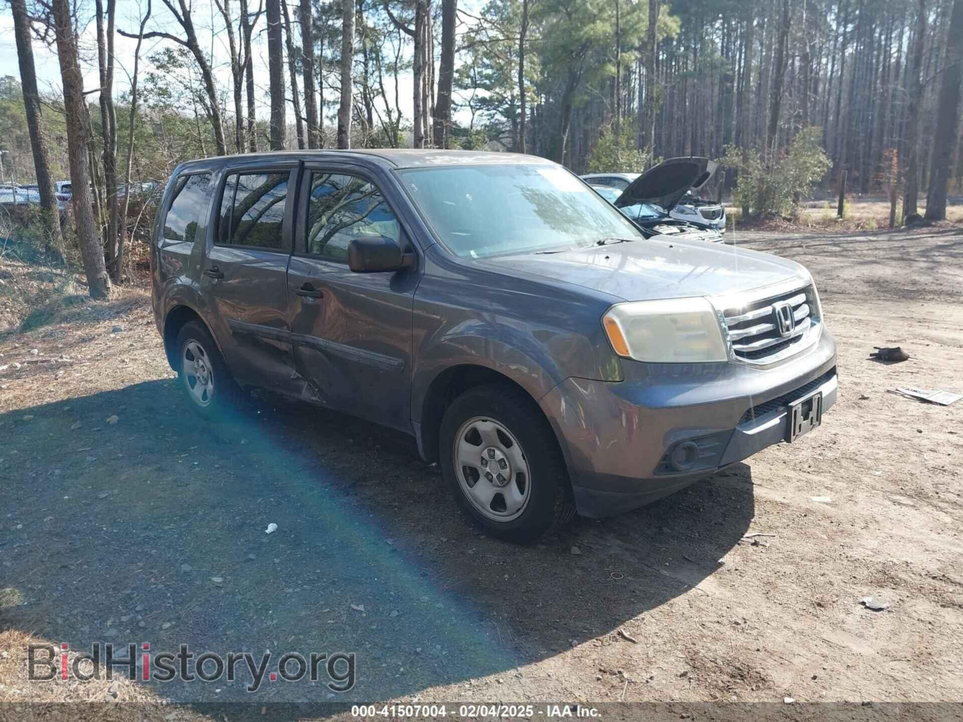 Фотография 5FNYF4H22EB056514 - HONDA PILOT 2014