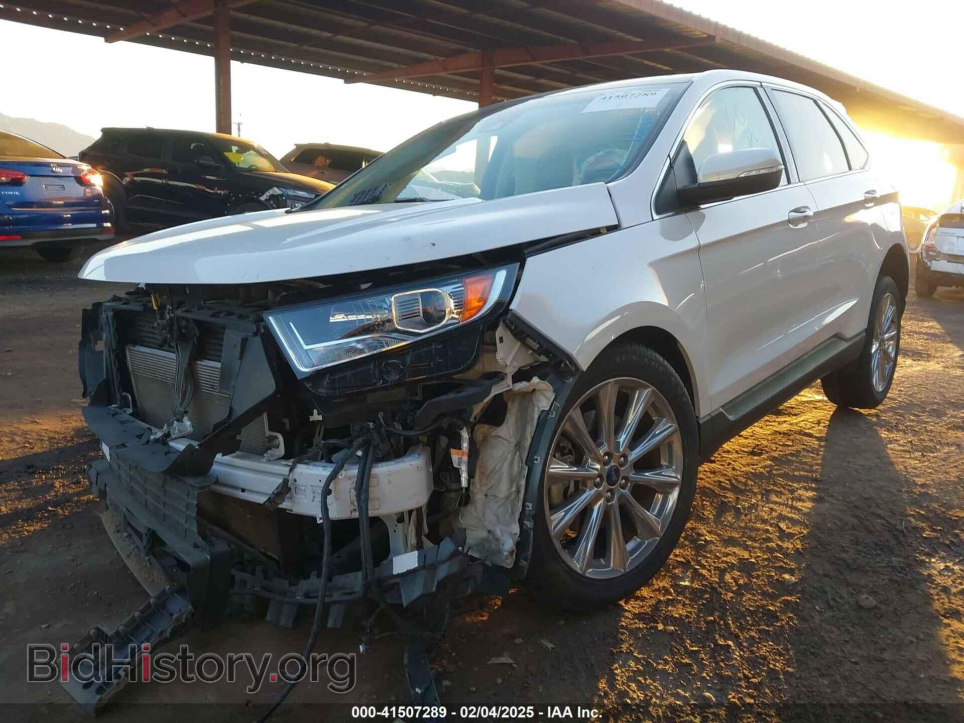 2017 FORD EDGE - VIN: 2FMPK4K86HBC69080 - Фото 2