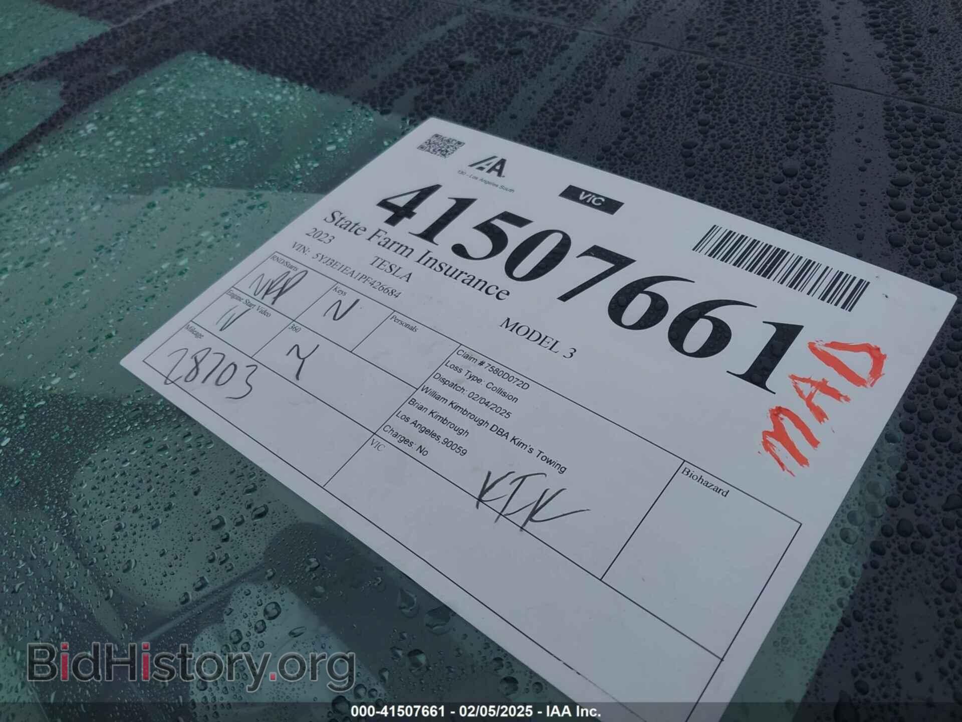 2023 TESLA MODEL 3 - VIN: 5YJ3E1EA1PF426684 - Фото 18