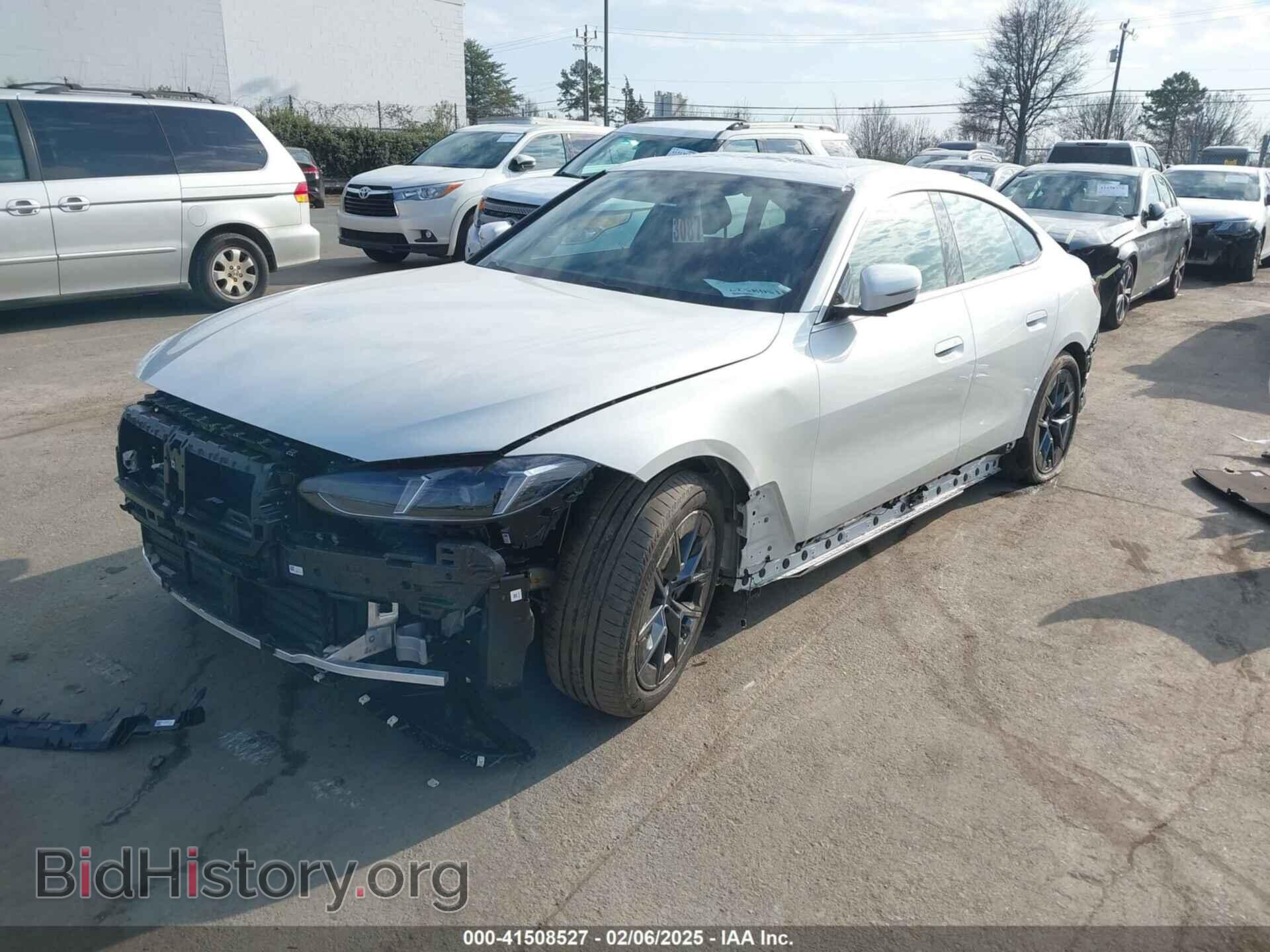 2025 BMW I4 - VIN: WBY23HD01SFT93322 - Фото 2