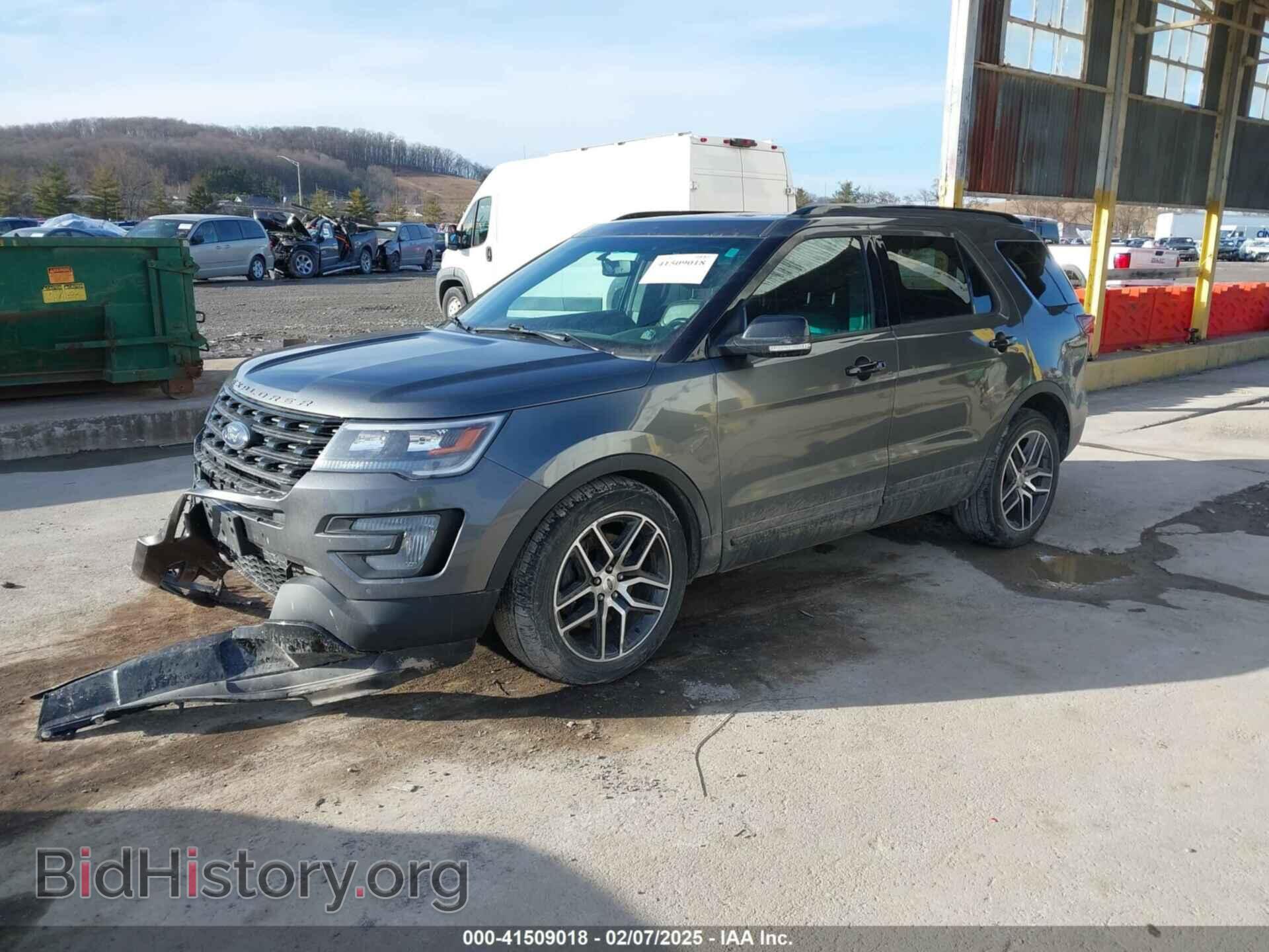 2016 FORD EXPLORER - VIN: 1FM5K8GT9GGC82795 - Фото 2