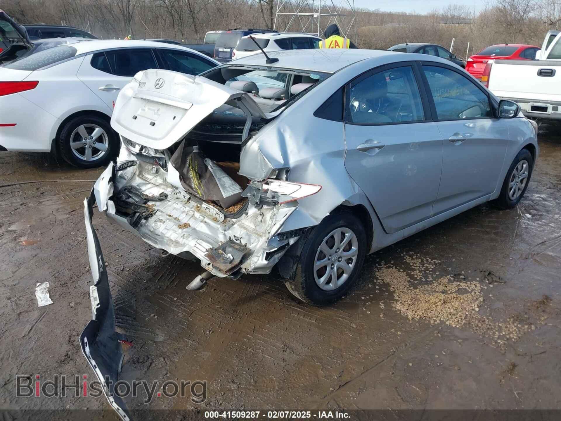 2013 HYUNDAI ACCENT - VIN: KMHCT4AE6DU450557 - Фото 4