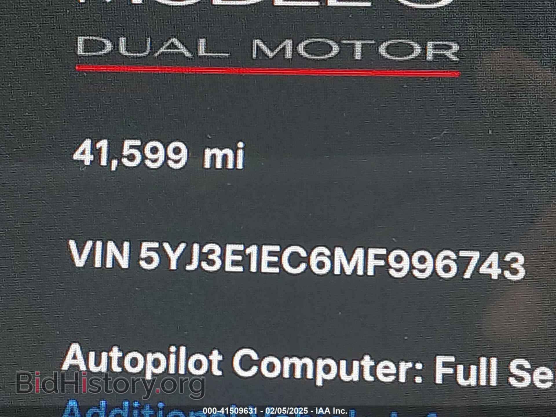 2021 TESLA MODEL 3 - VIN: 5YJ3E1EC6MF996743 - Фото 15