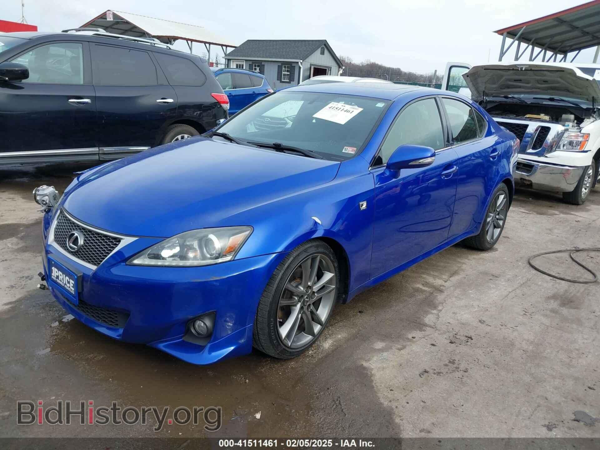 2012 LEXUS IS 250 - VIN: JTHBF5C20C5182354 - Фото 2