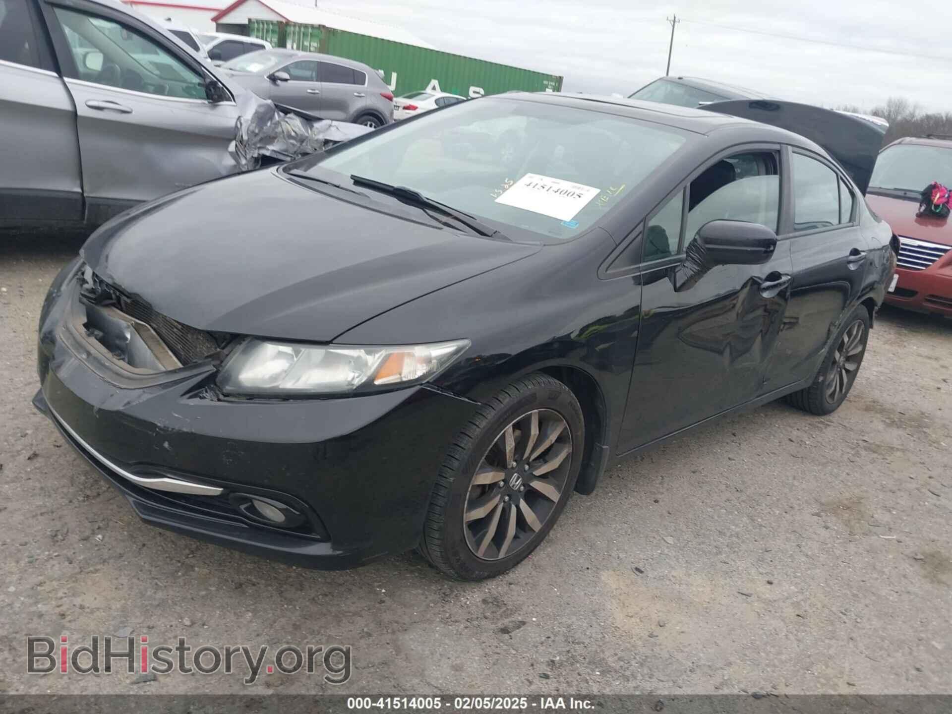 2015 HONDA CIVIC - VIN: 2HGFB2F97FH539761 - Фото 2