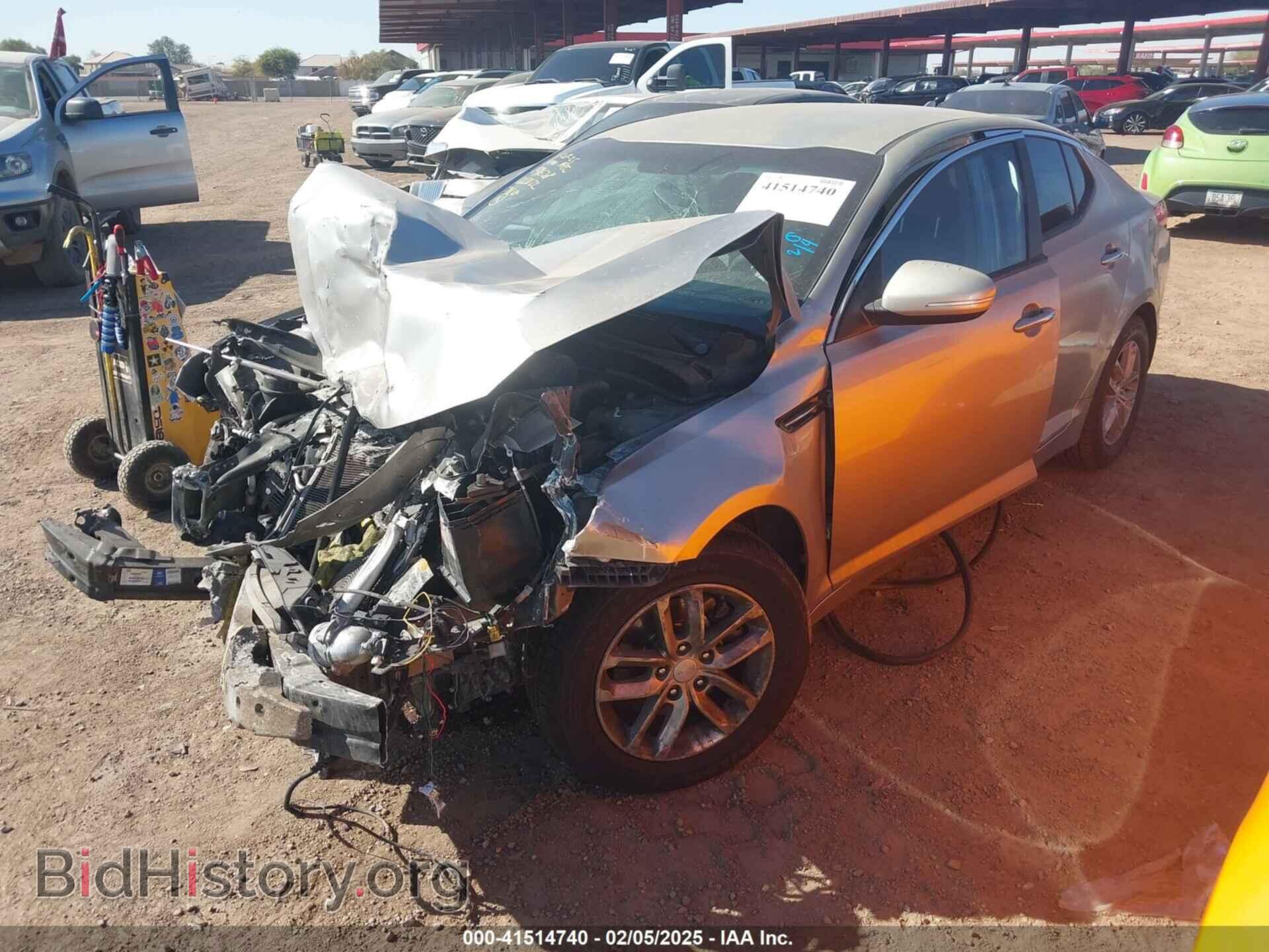 2013 KIA OPTIMA - VIN: KNAGM4A75D5371148 - Фото 2