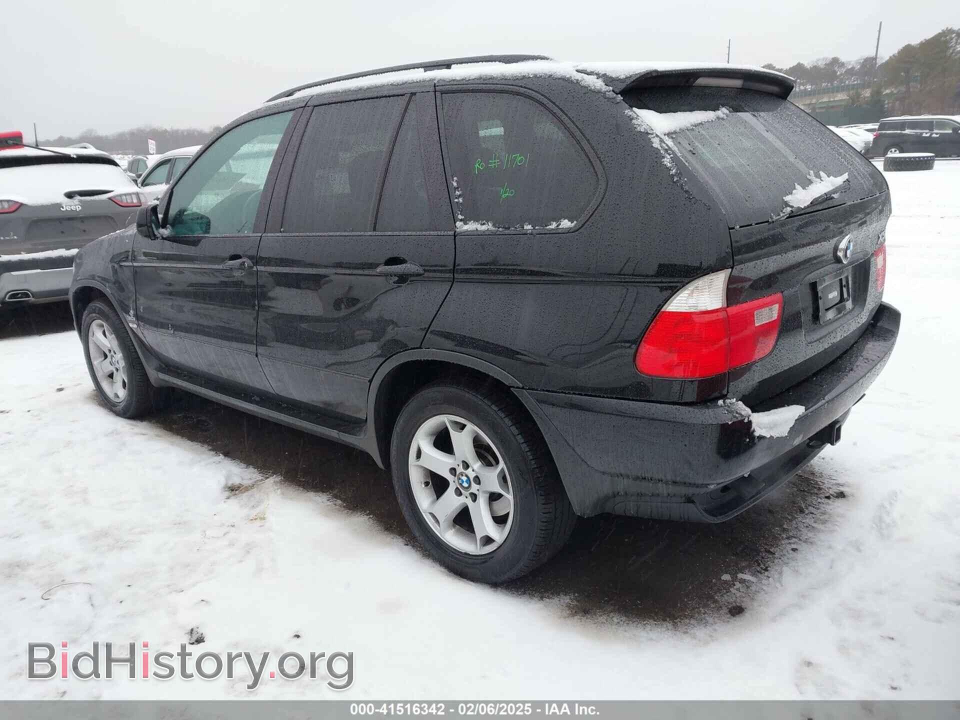 2005 BMW X5 - VIN: 5UXFA13525LY11338 - Фото 3