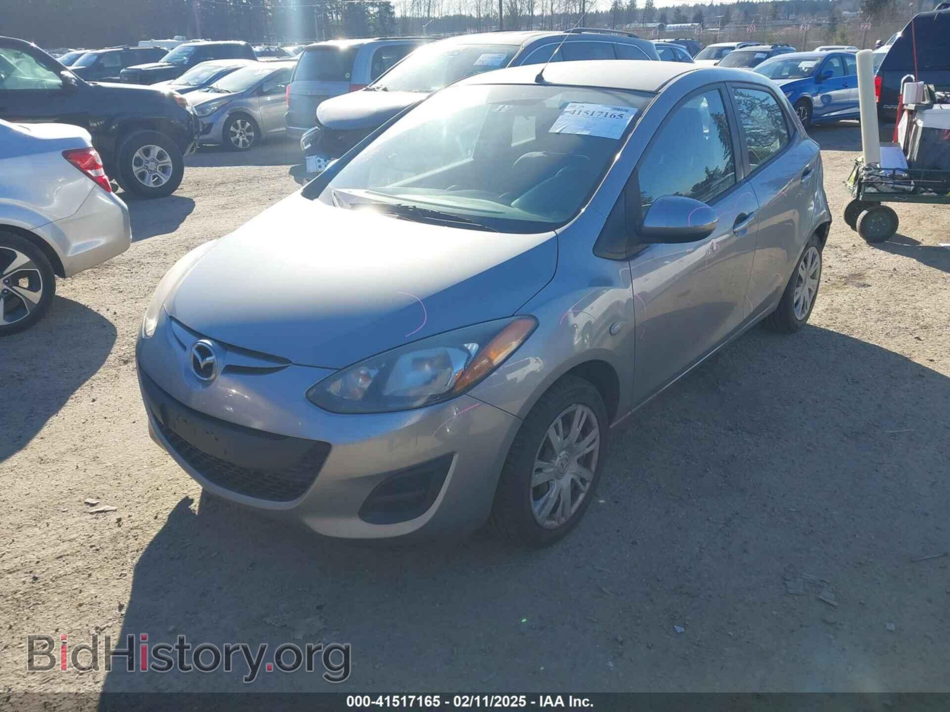 2014 MAZDA MAZDA2 - VIN: JM1DE1KZ3E0176553 - Фото 2