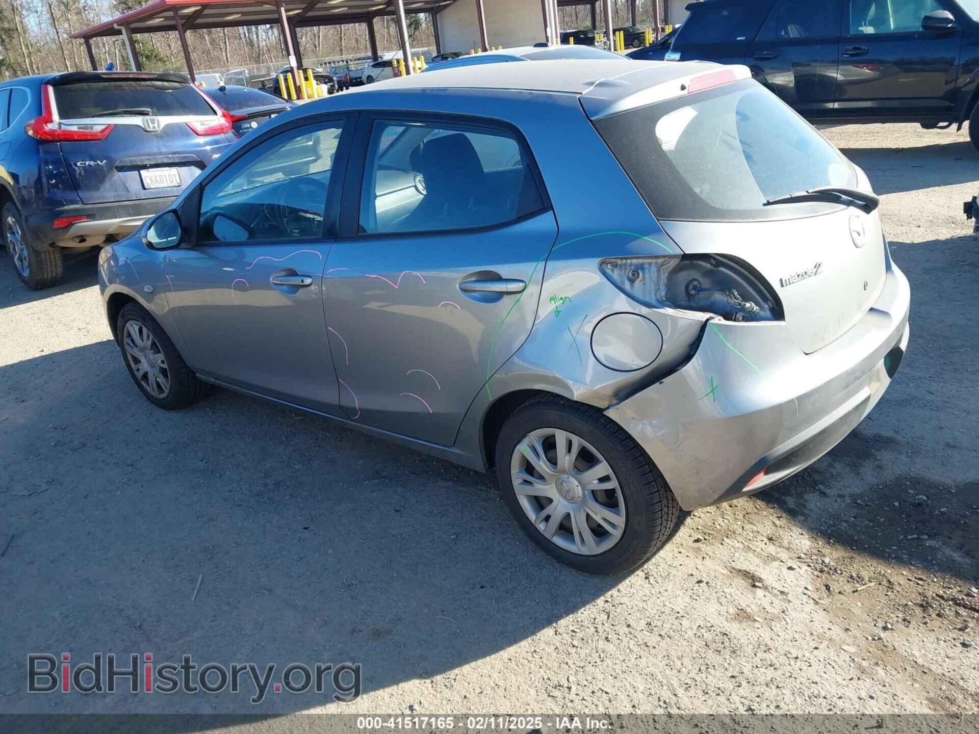 2014 MAZDA MAZDA2 - VIN: JM1DE1KZ3E0176553 - Фото 3