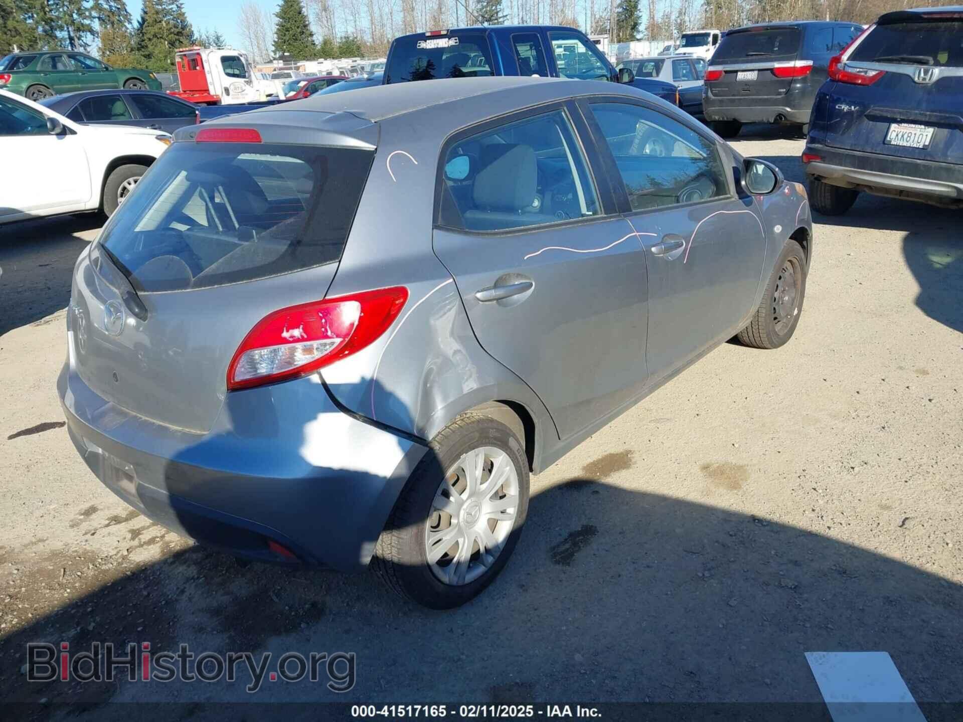 2014 MAZDA MAZDA2 - VIN: JM1DE1KZ3E0176553 - Фото 4