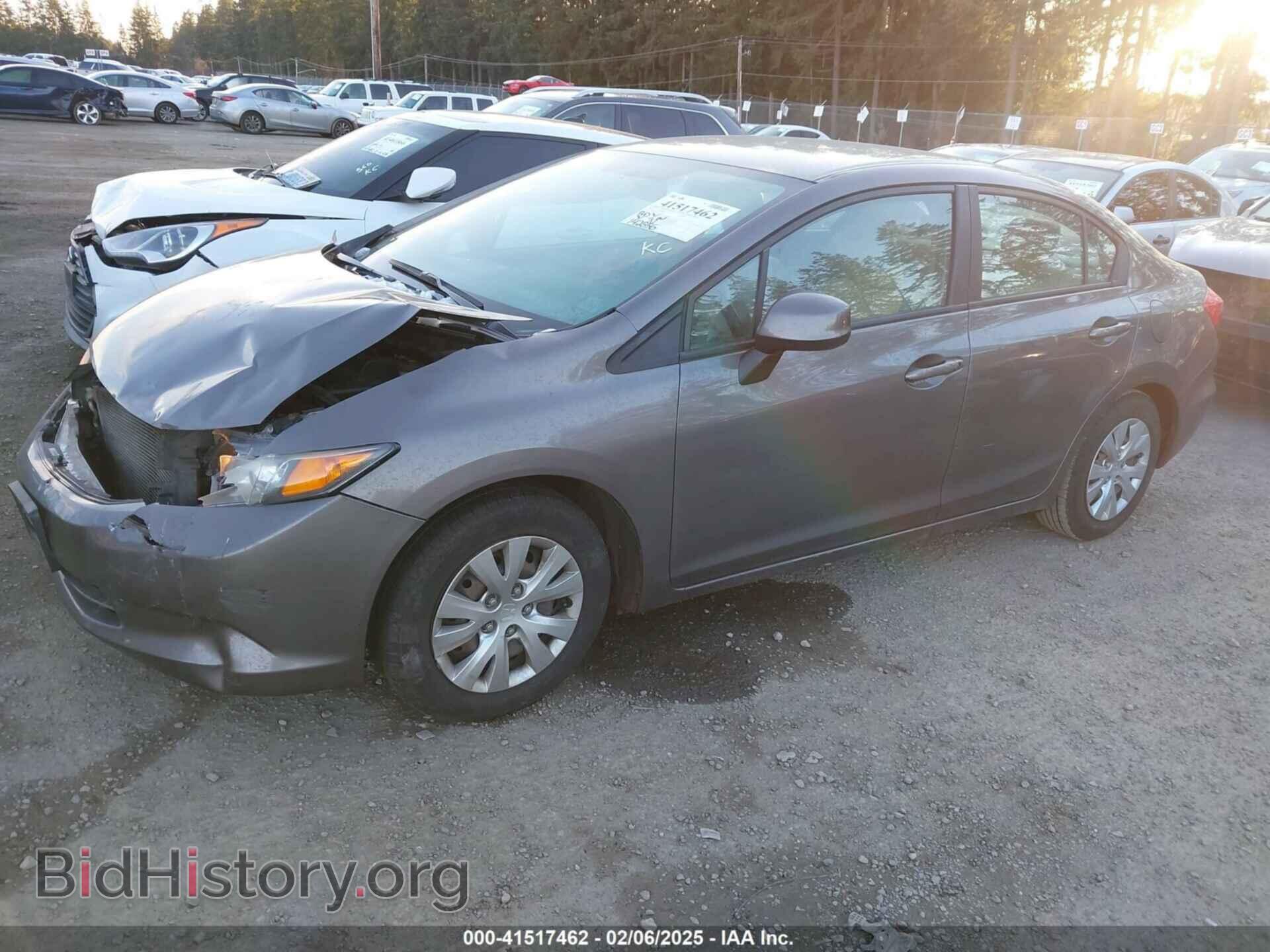 2012 HONDA CIVIC - VIN: 19XFB2F58CE371972 - Фото 2