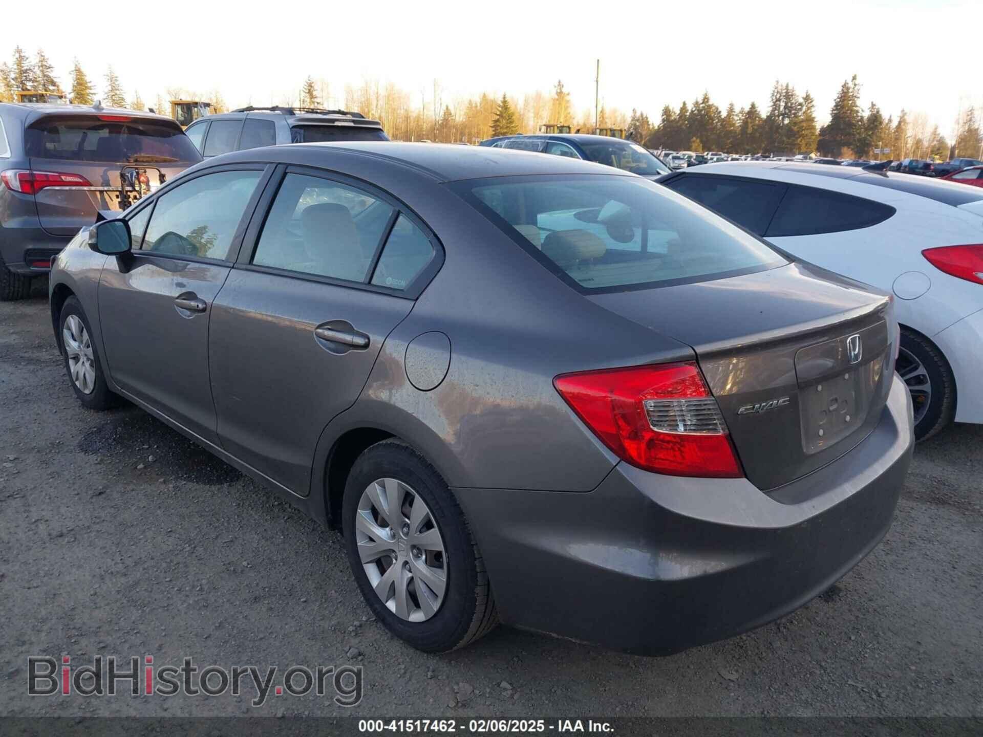 2012 HONDA CIVIC - VIN: 19XFB2F58CE371972 - Фото 3