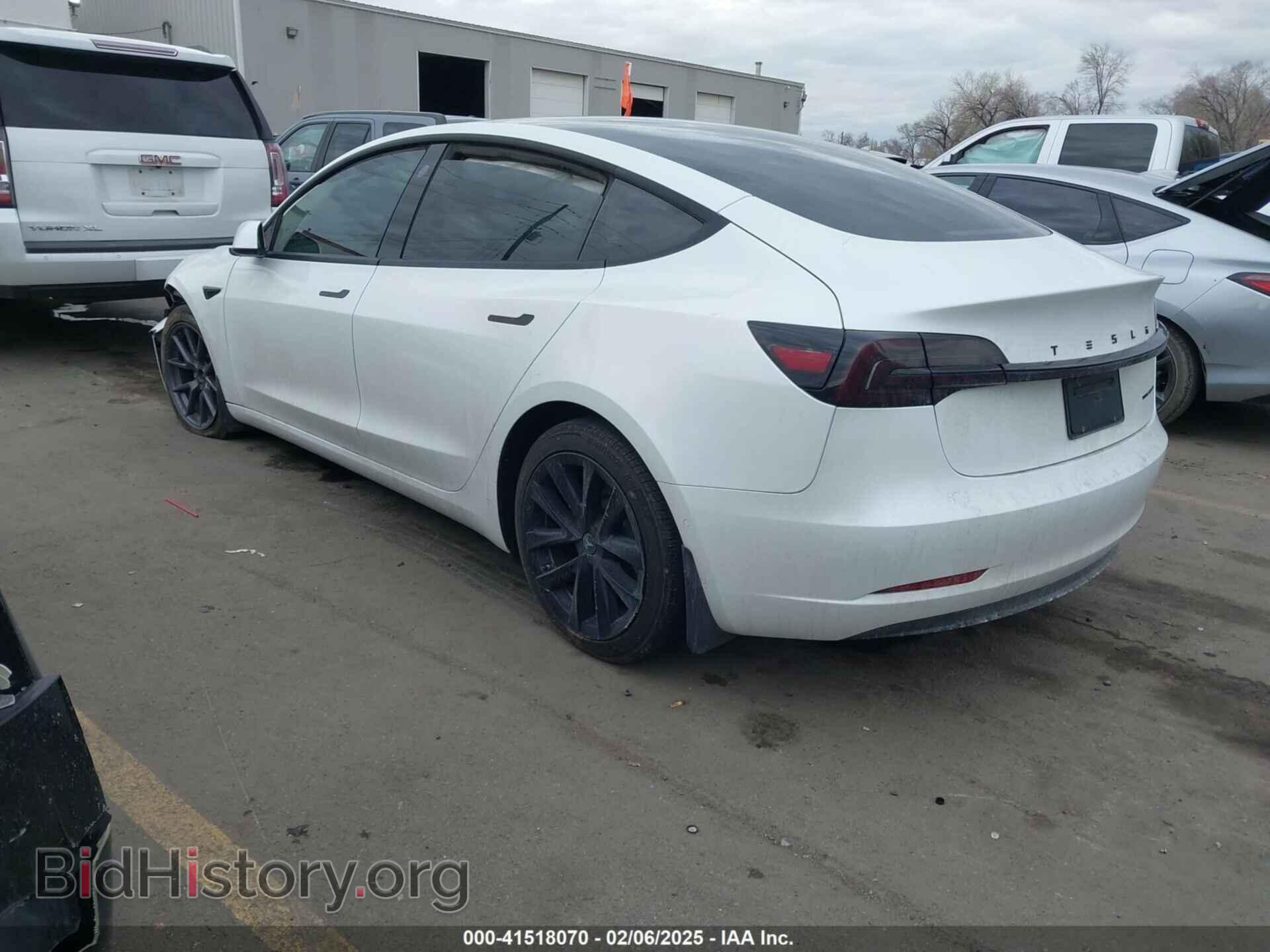 2022 TESLA MODEL 3 - VIN: 5YJ3E1EB4NF174175 - Фото 3