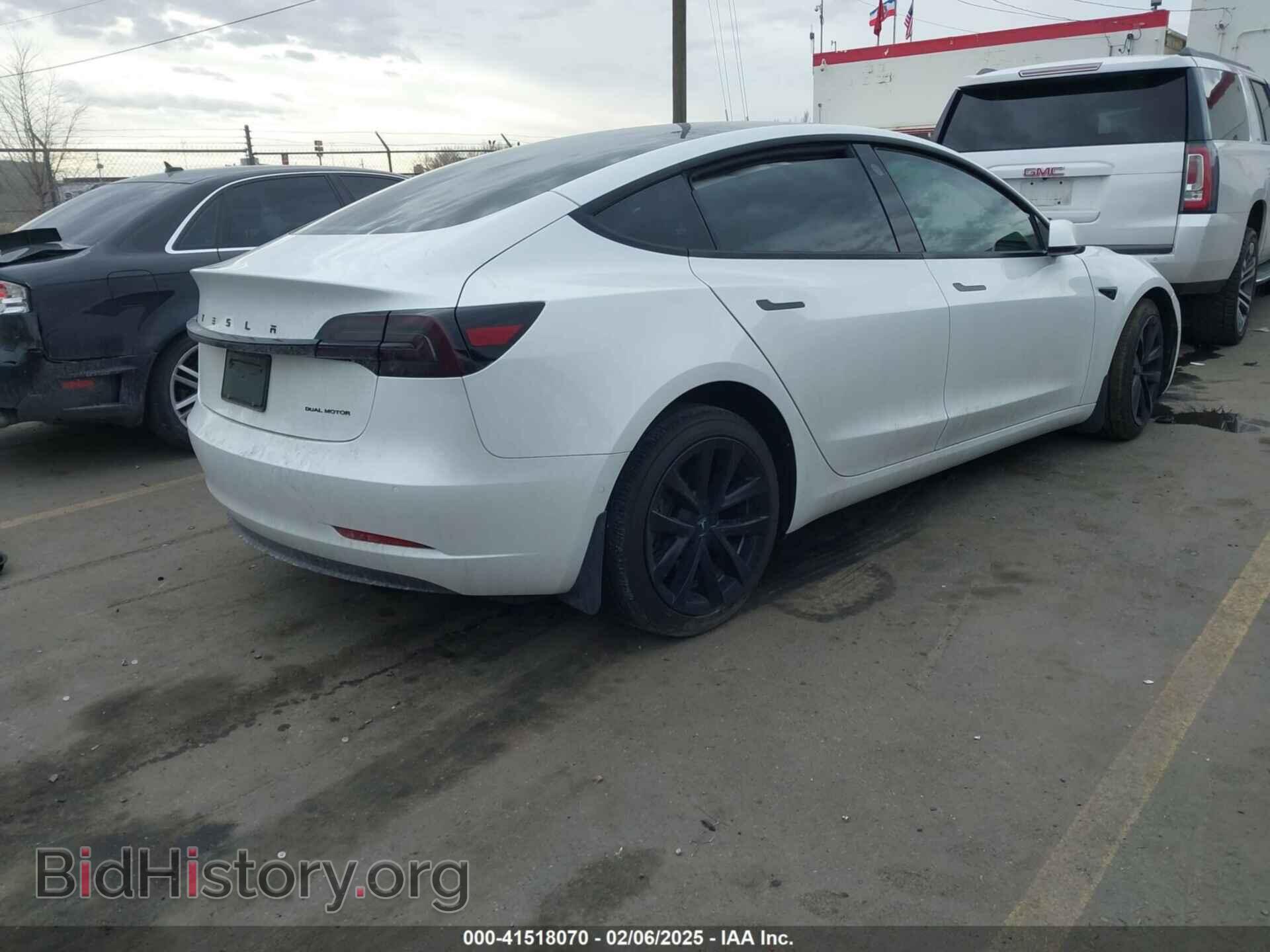 2022 TESLA MODEL 3 - VIN: 5YJ3E1EB4NF174175 - Фото 4