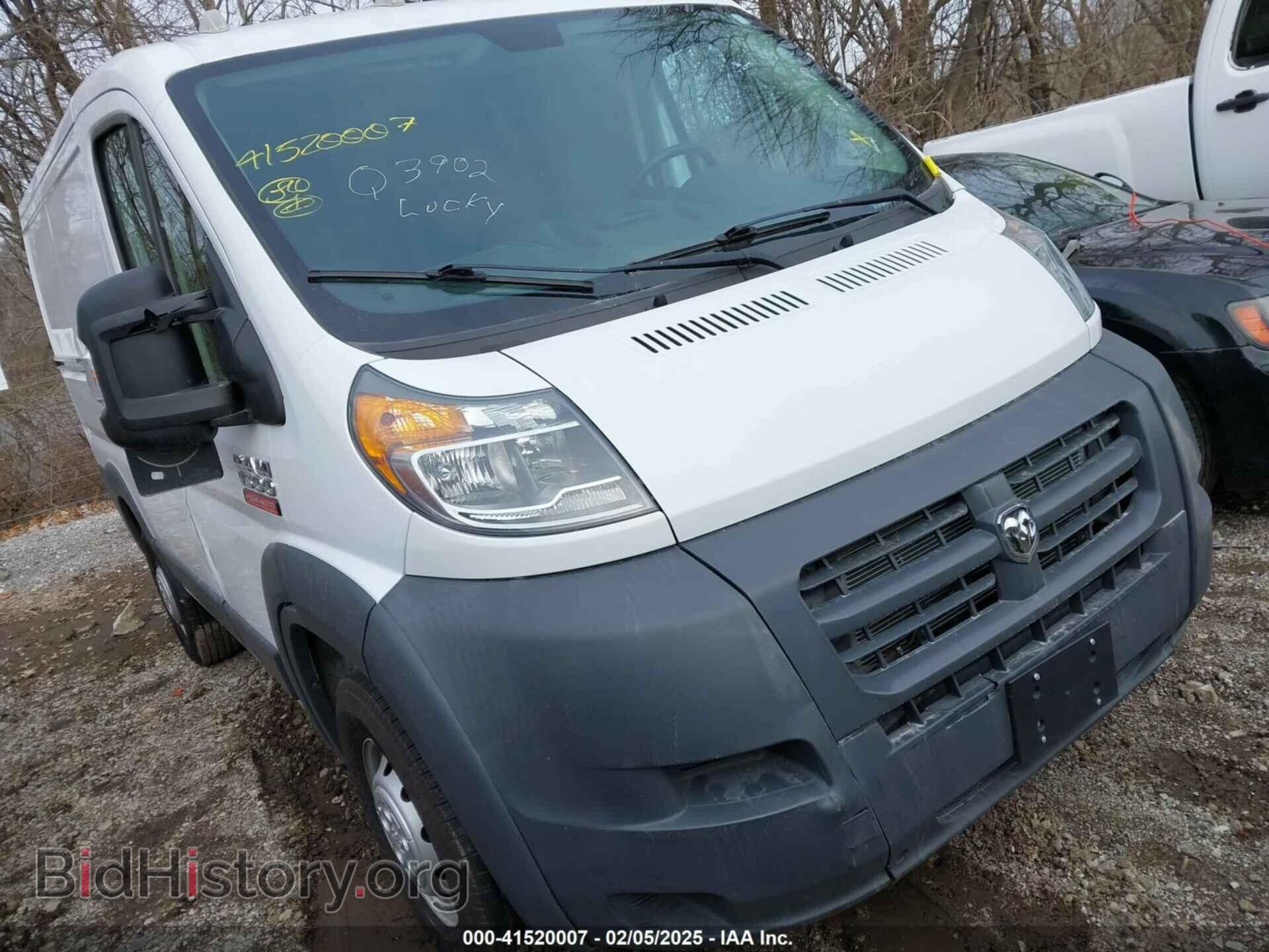 Фотография 3C6TRVNG4GE100150 - RAM PROMASTER 1500 2016