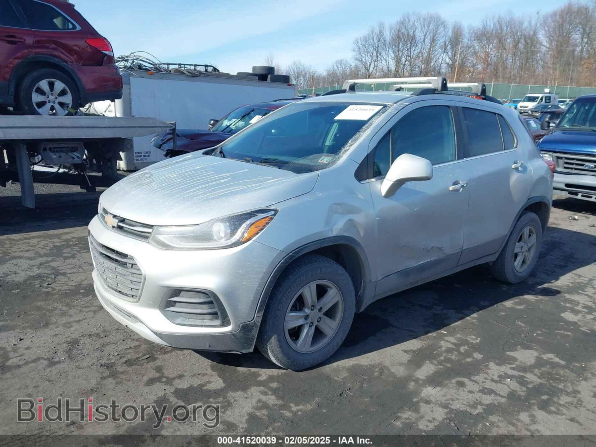2017 CHEVROLET TRAX - VIN: 3GNCJPSB0HL288433 - Фото 2