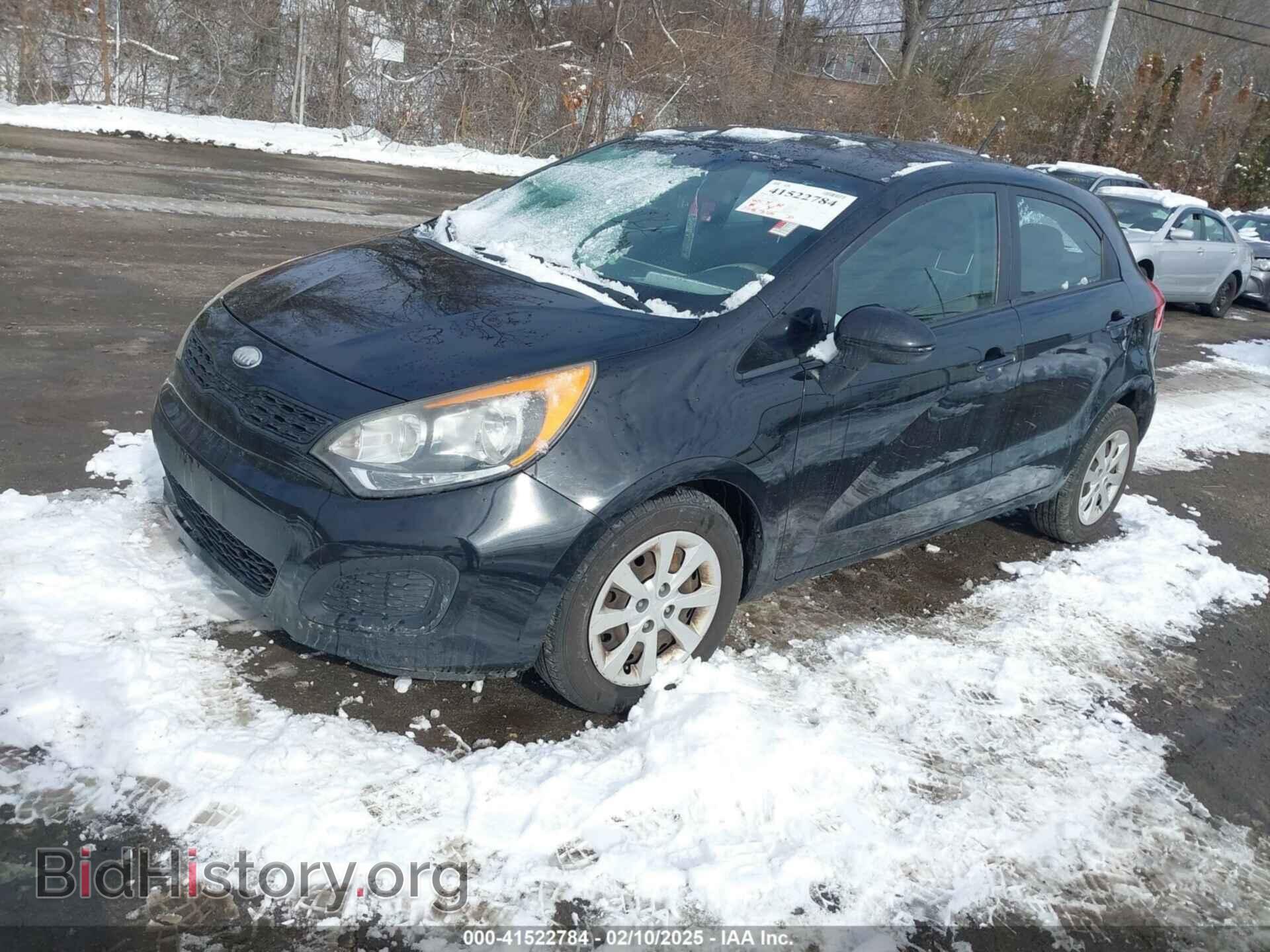 2013 KIA RIO - VIN: KNADM5A37D6194117 - Фото 2