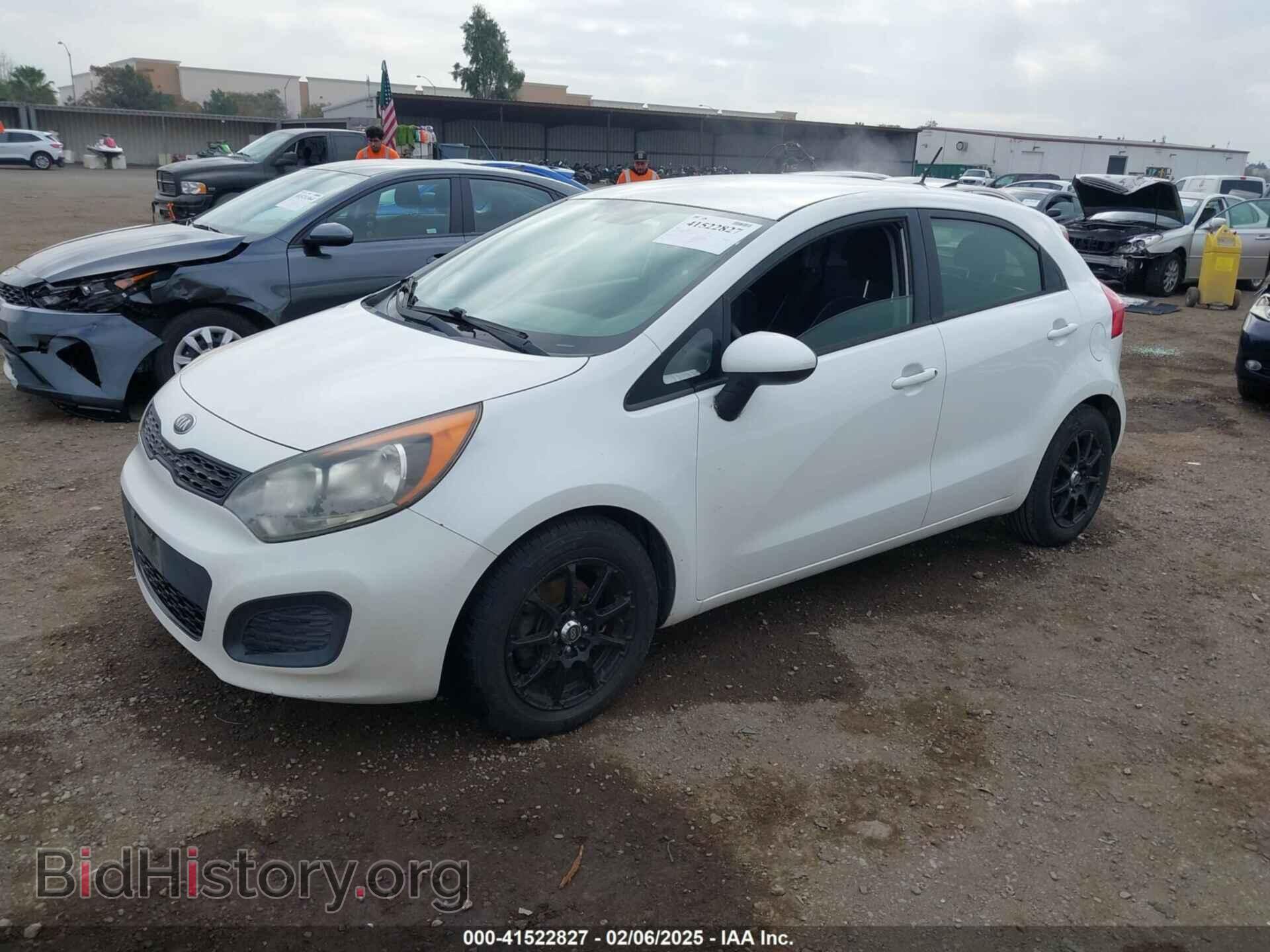 2013 KIA RIO - VIN: KNADM5A32D6232532 - Фото 2