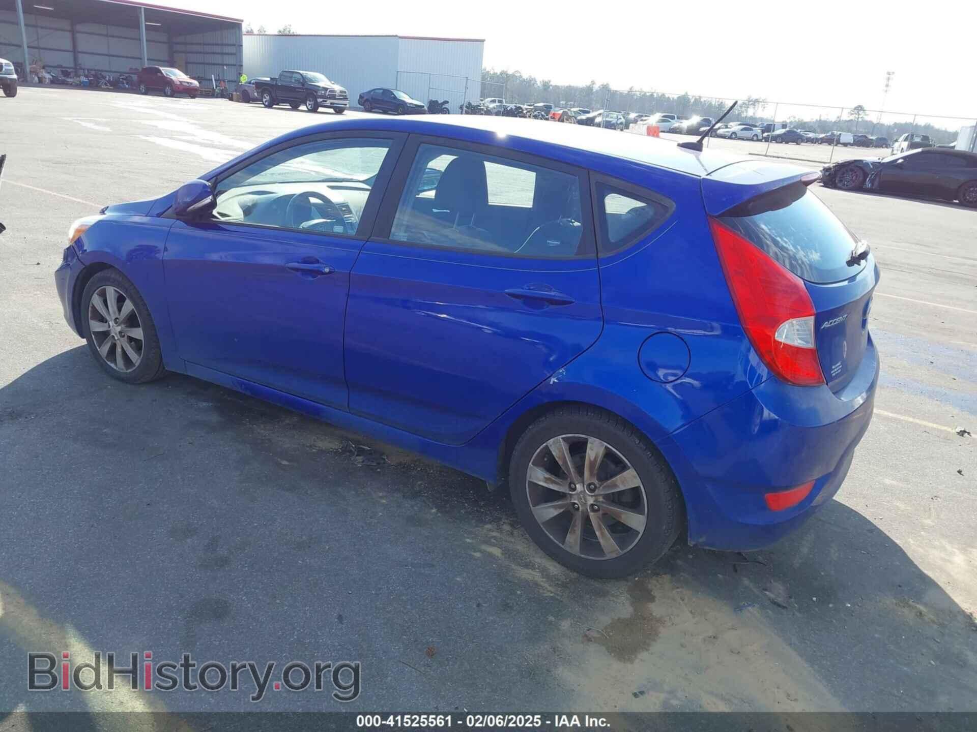 2014 HYUNDAI ACCENT - VIN: KMHCU5AEXEU146278 - Фото 3