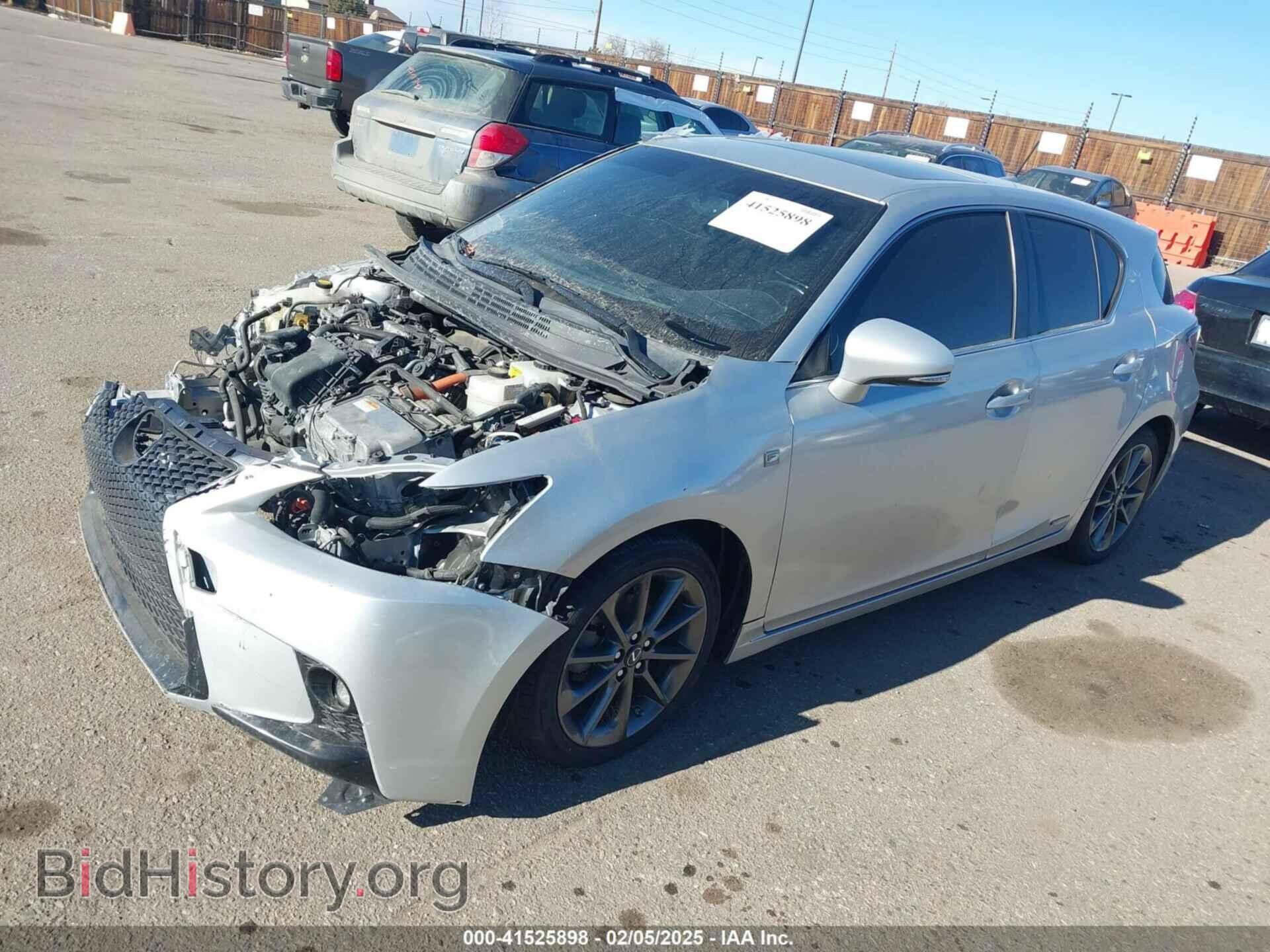 2013 LEXUS CT 200H - VIN: JTHKD5BH9D2160271 - Фото 2