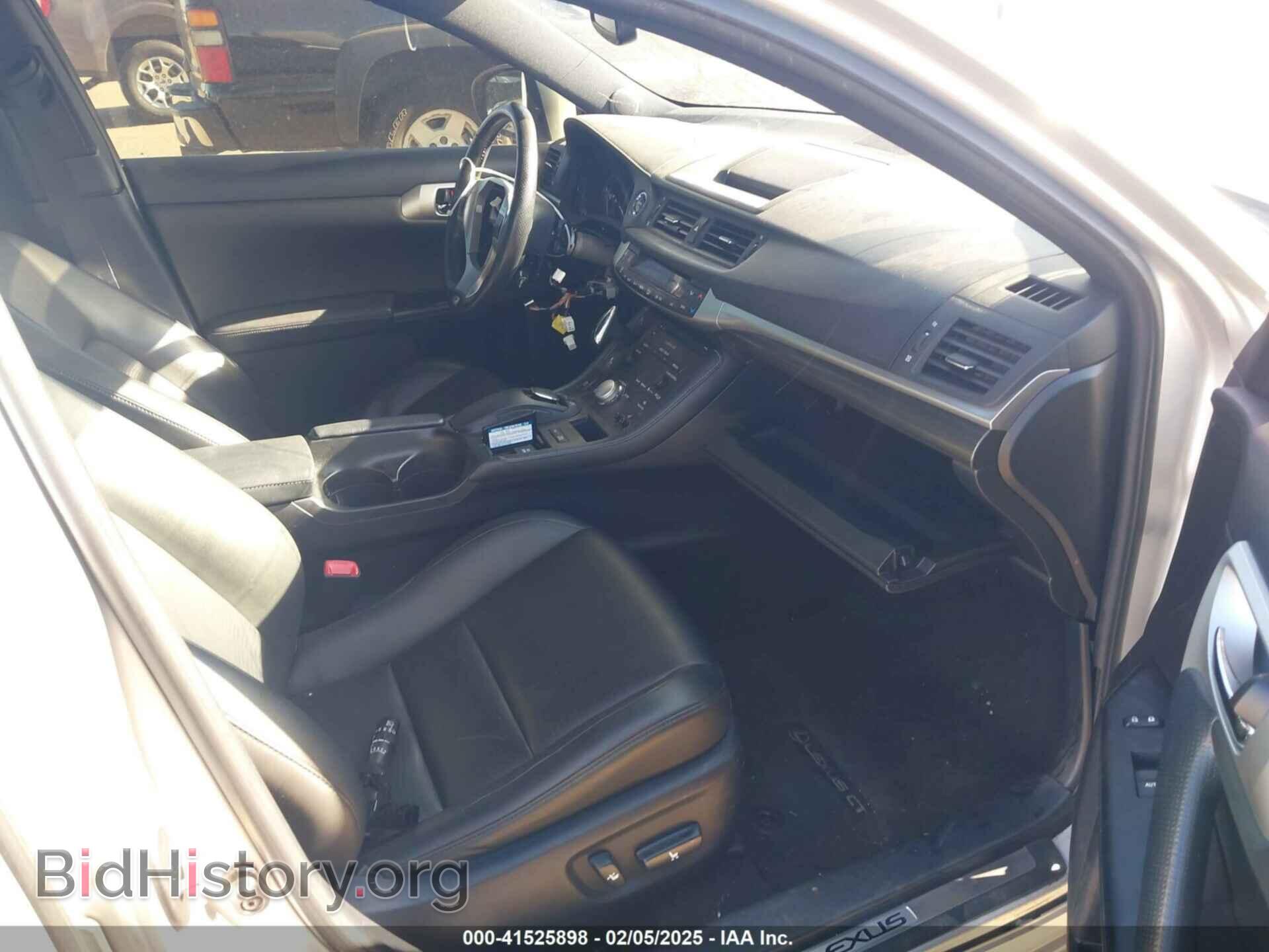 2013 LEXUS CT 200H - VIN: JTHKD5BH9D2160271 - Фото 5
