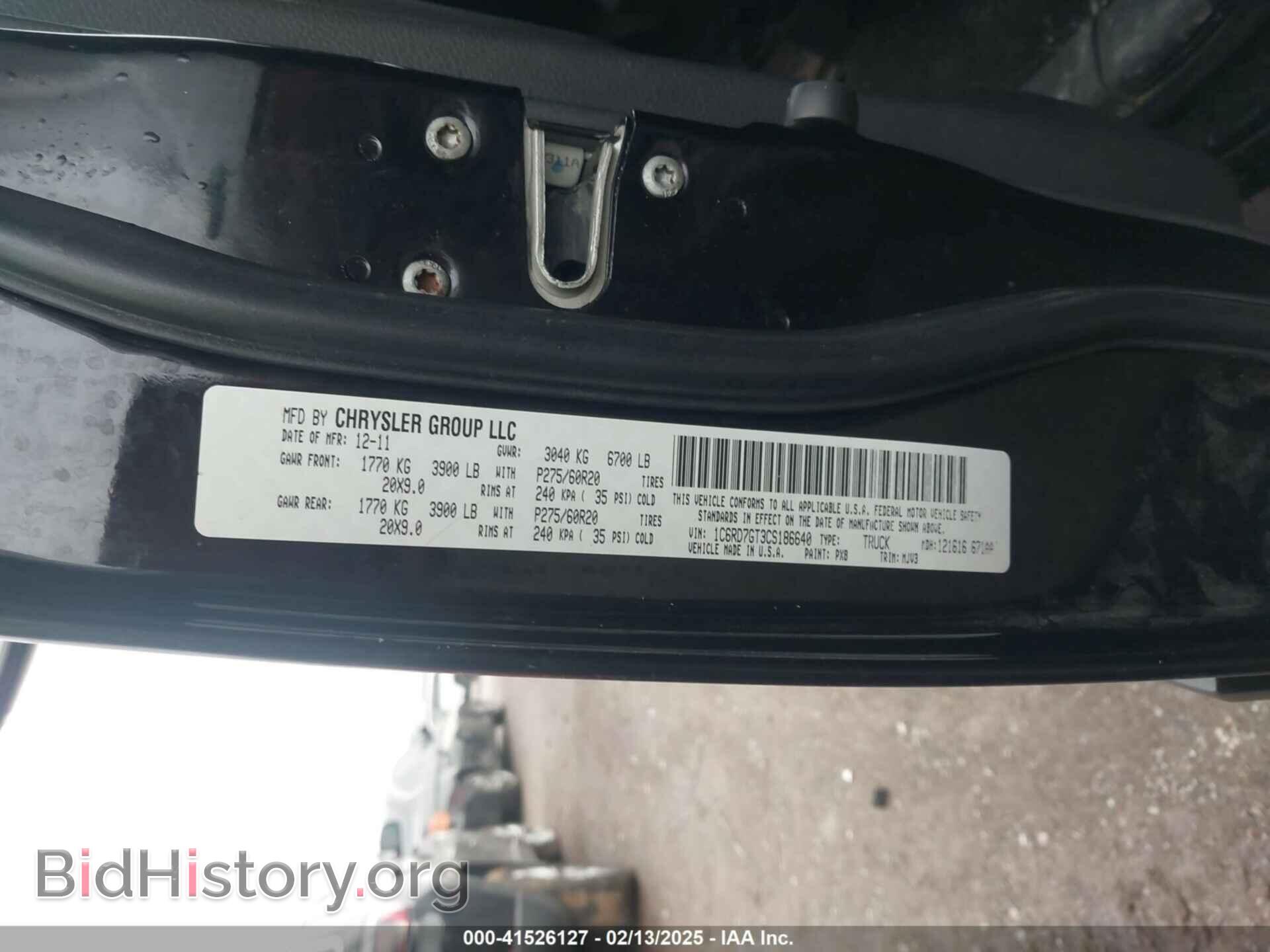 2012 RAM 1500 - VIN: 1C6RD7GT3CS186640 - Photo 9
