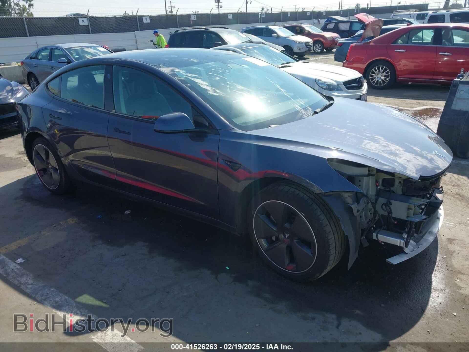 Photo 5YJ3E1EA0MF092885 - TESLA MODEL 3 2021