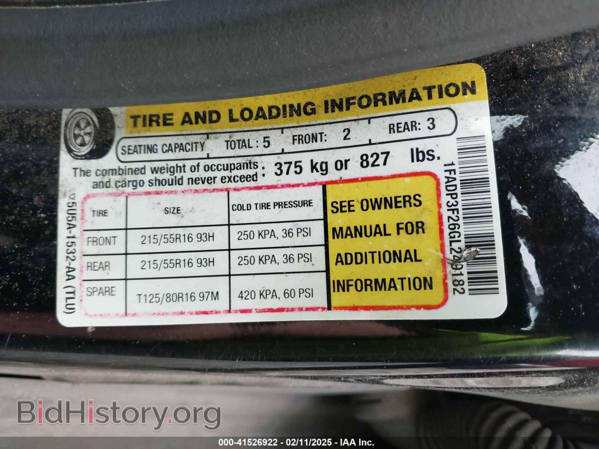2016 FORD FOCUS - VIN: 1FADP3F26GL249182 - Photo 9